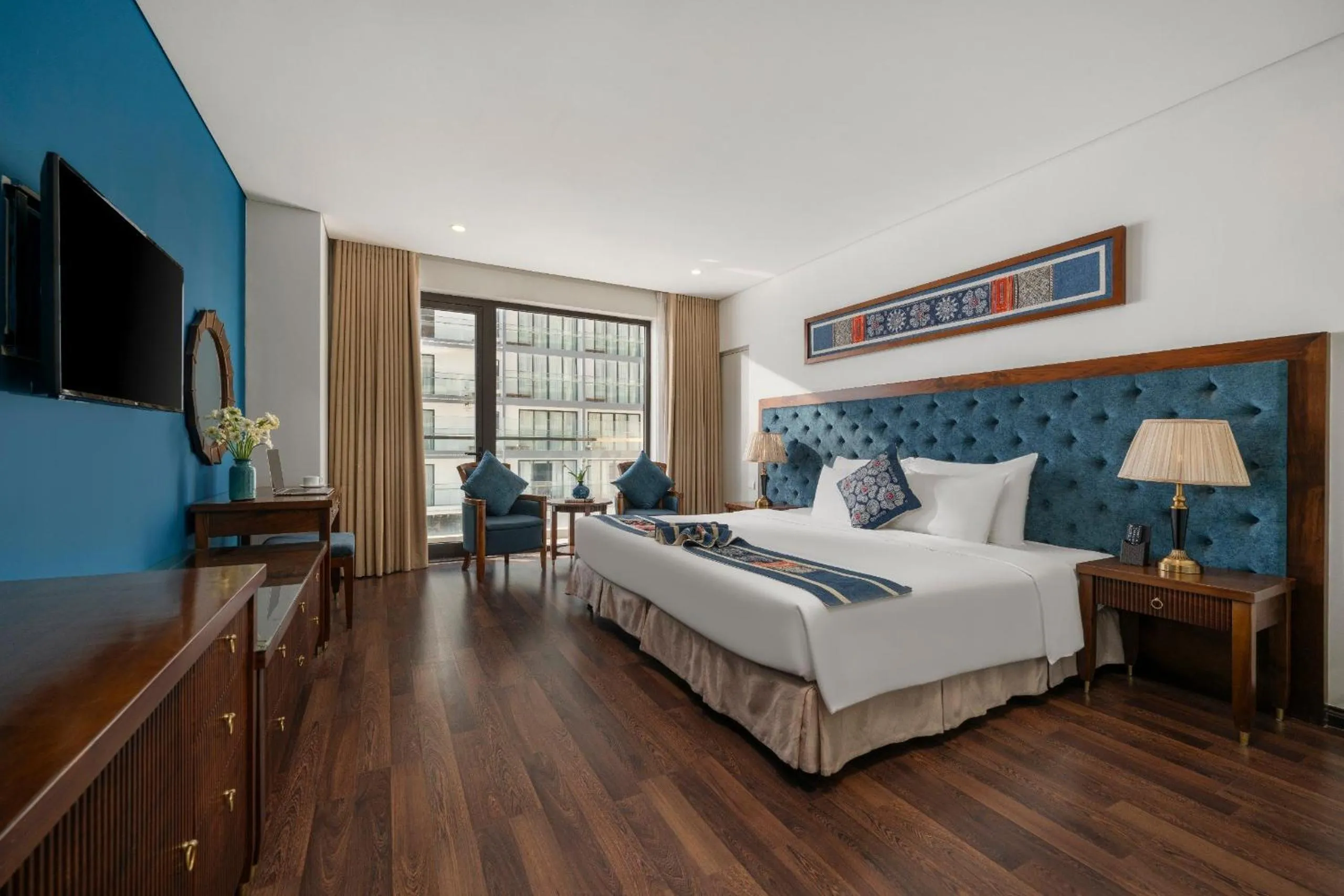 Bed in Balcona Hotel Da Nang