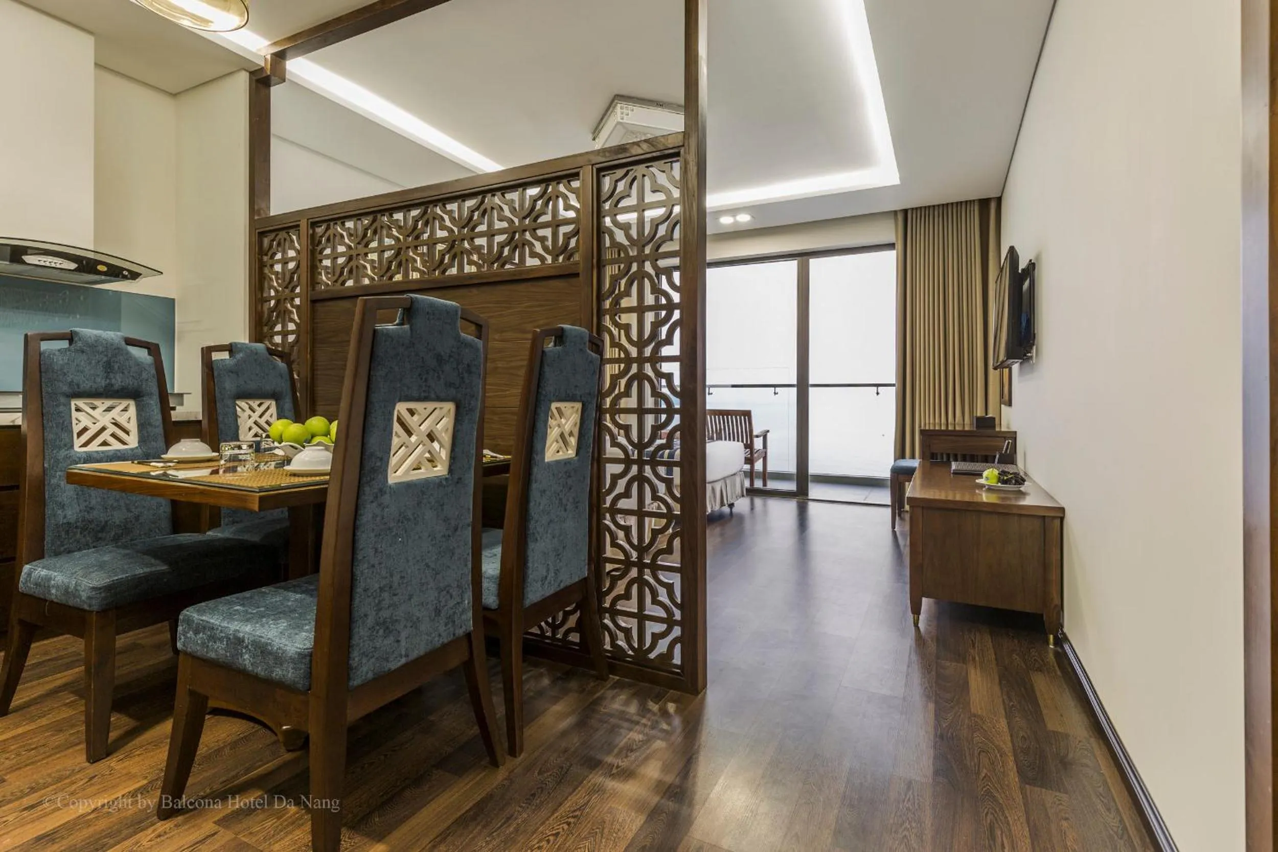 Dining area in Balcona Hotel Da Nang