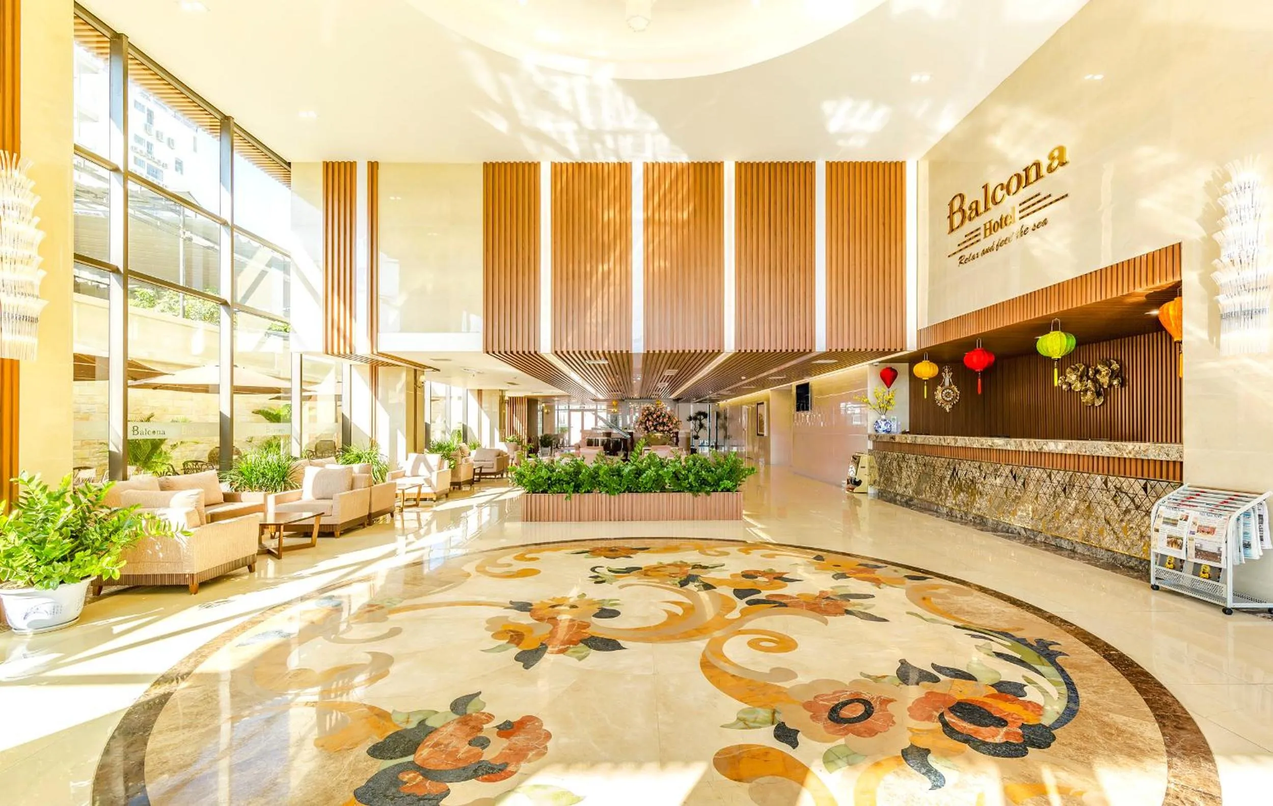 Lobby or reception in Balcona Hotel Da Nang