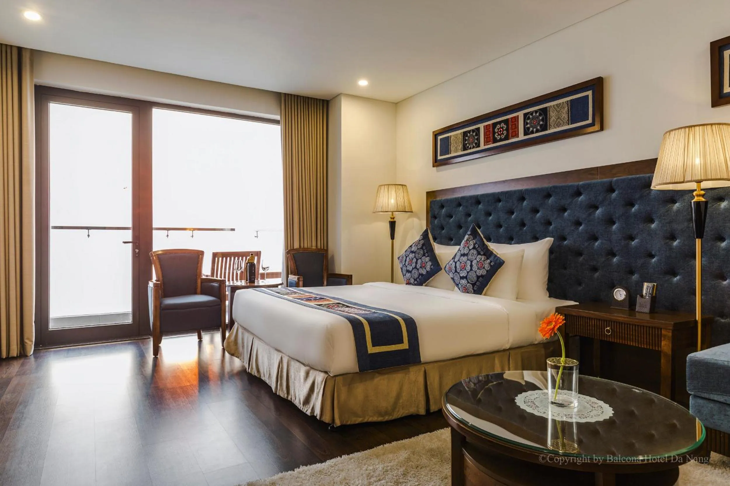 Bed in Balcona Hotel Da Nang