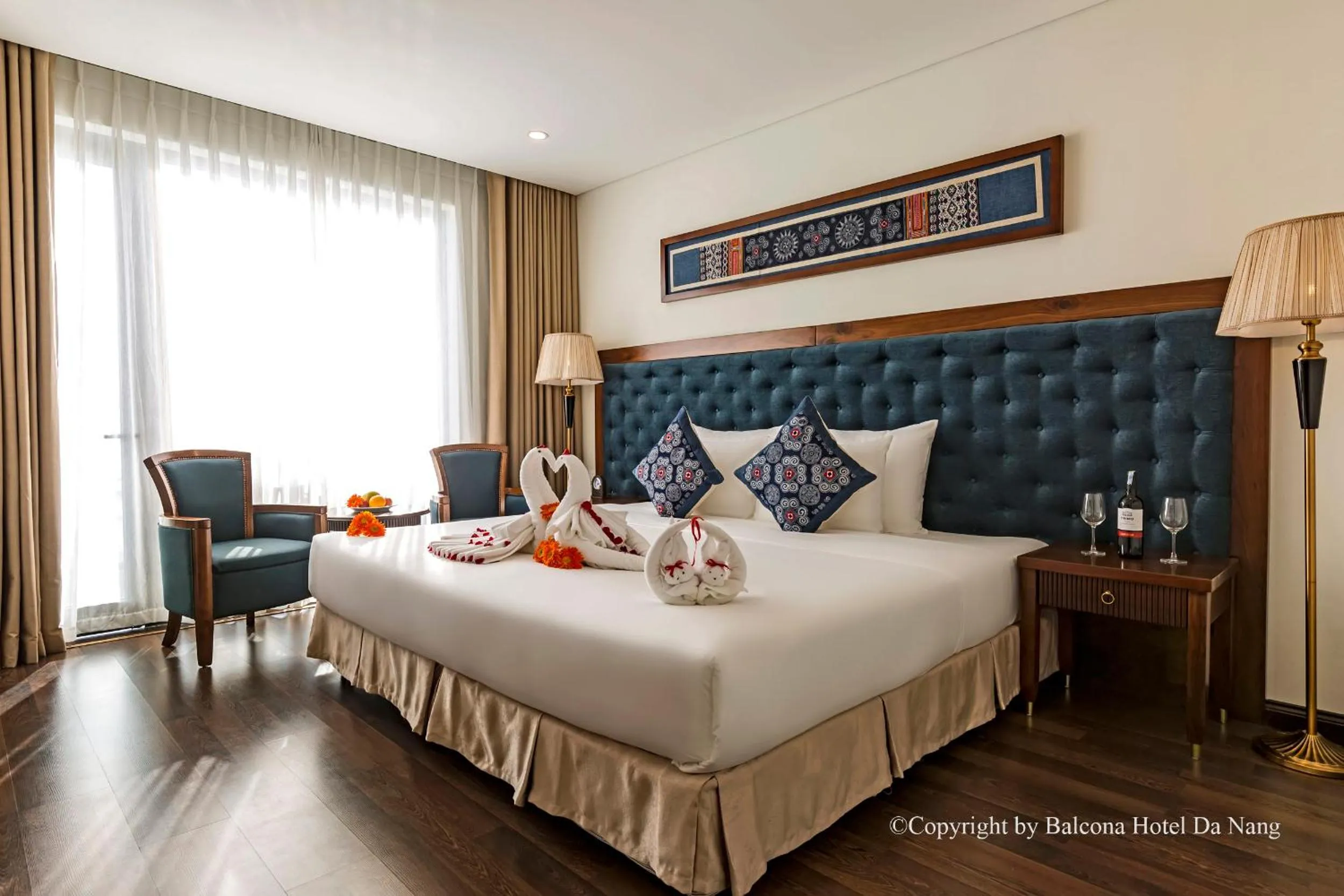 Bed in Balcona Hotel Da Nang