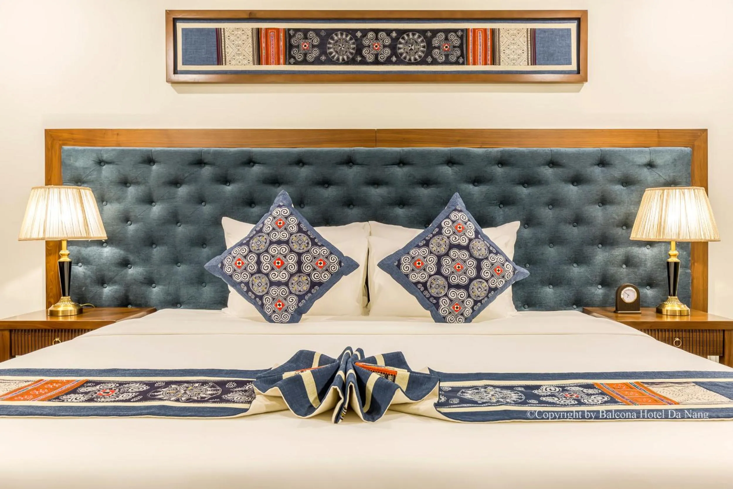 Bed in Balcona Hotel Da Nang