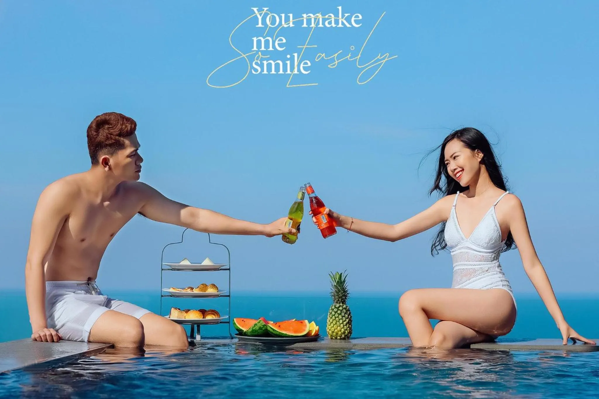 Pool view in Balcona Hotel Da Nang