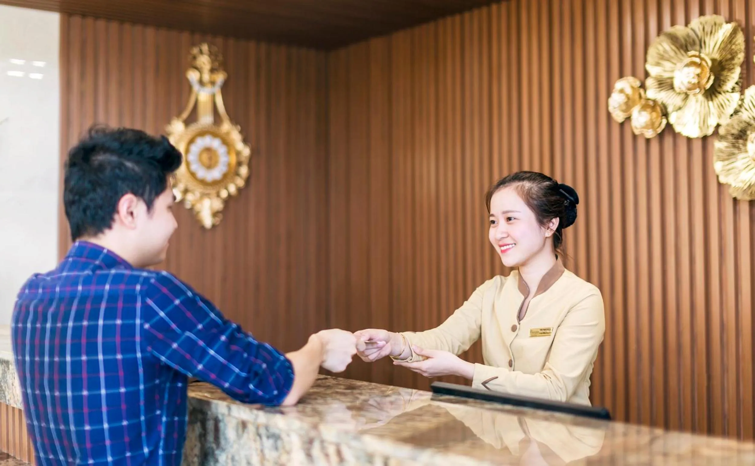 Lobby or reception in Balcona Hotel Da Nang