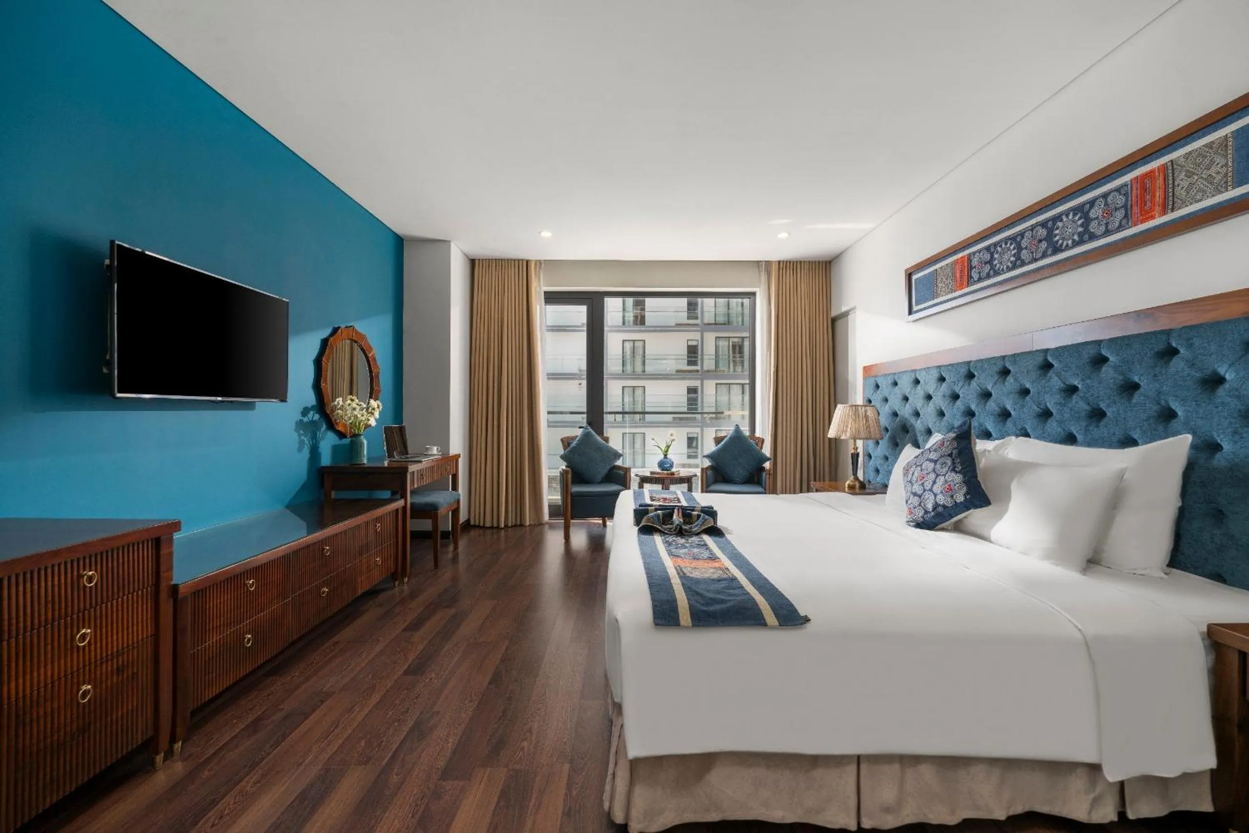 Bed in Balcona Hotel Da Nang