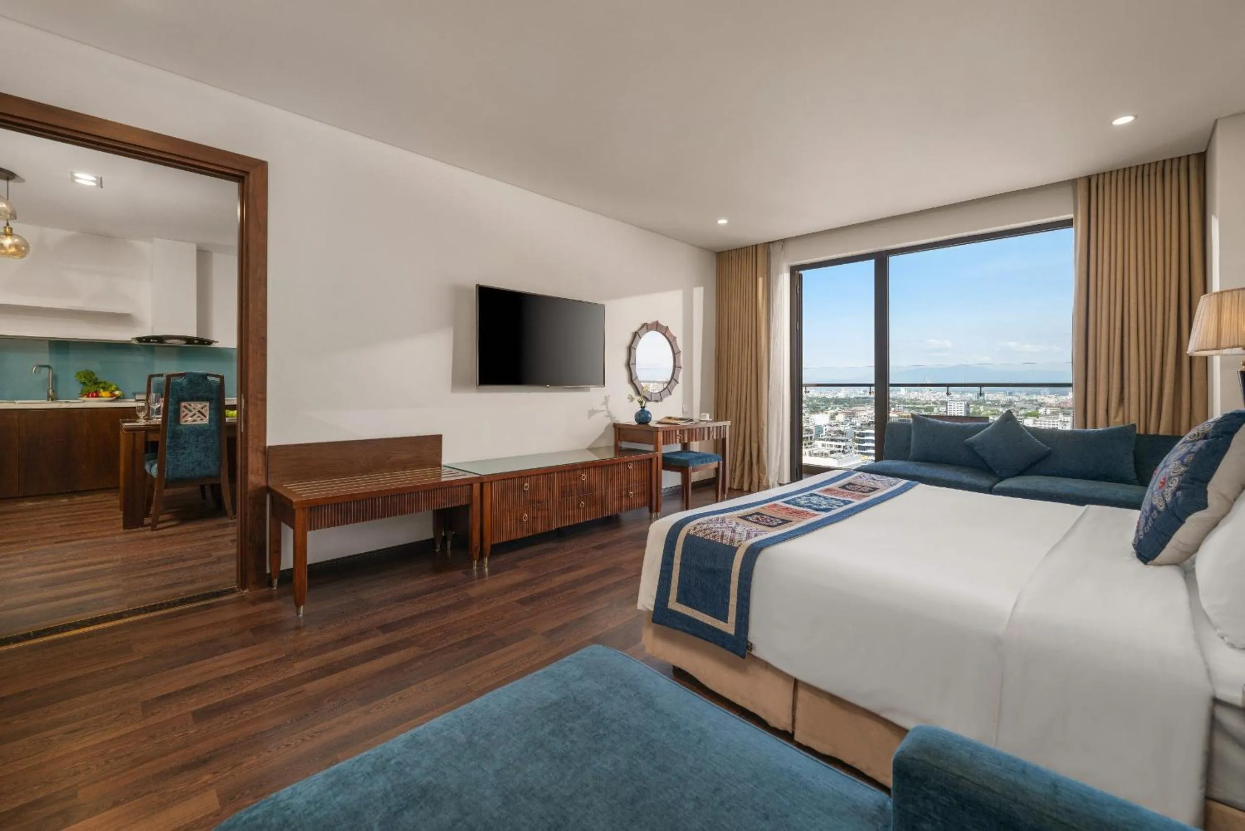 Bed in Balcona Hotel Da Nang