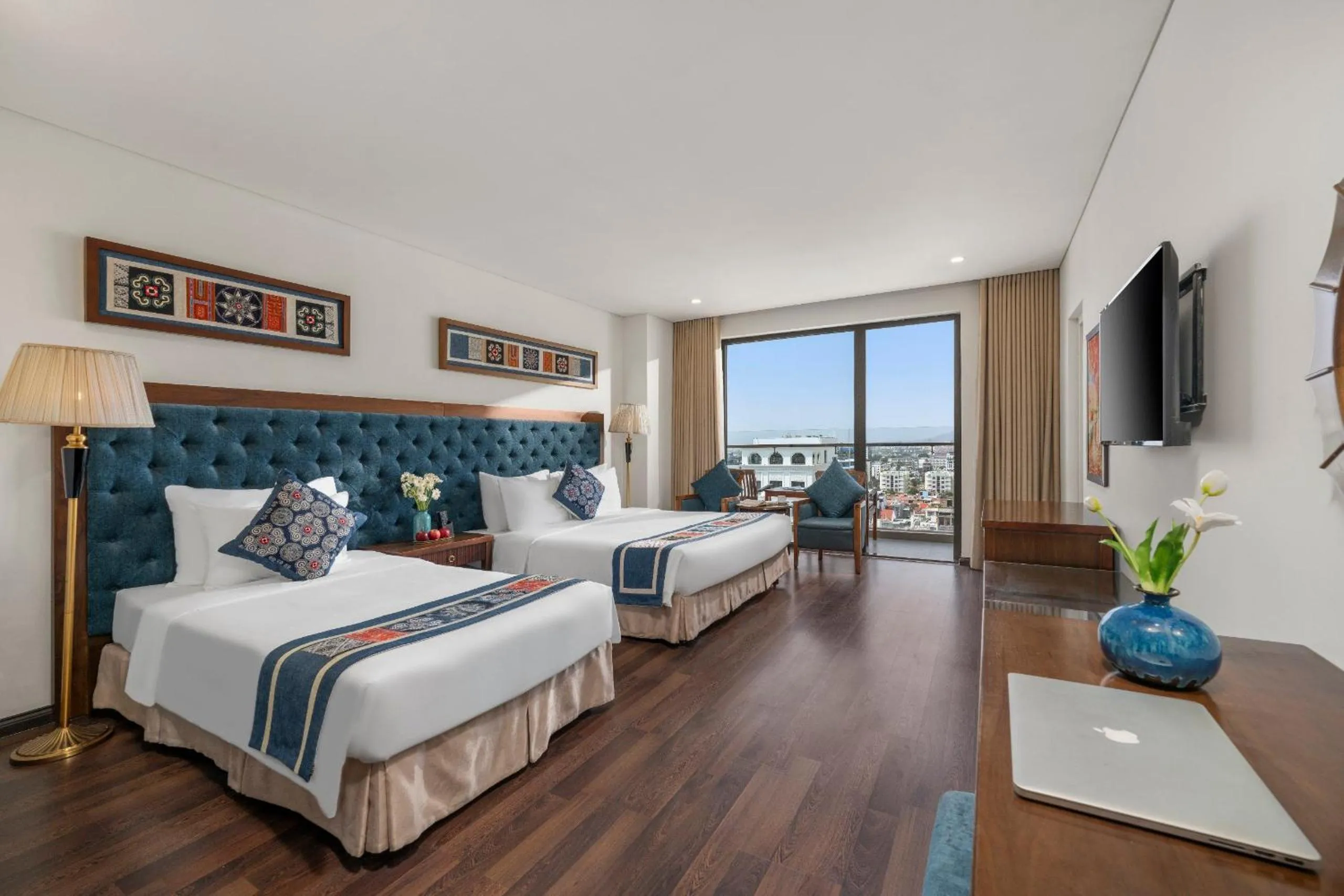 Bed in Balcona Hotel Da Nang