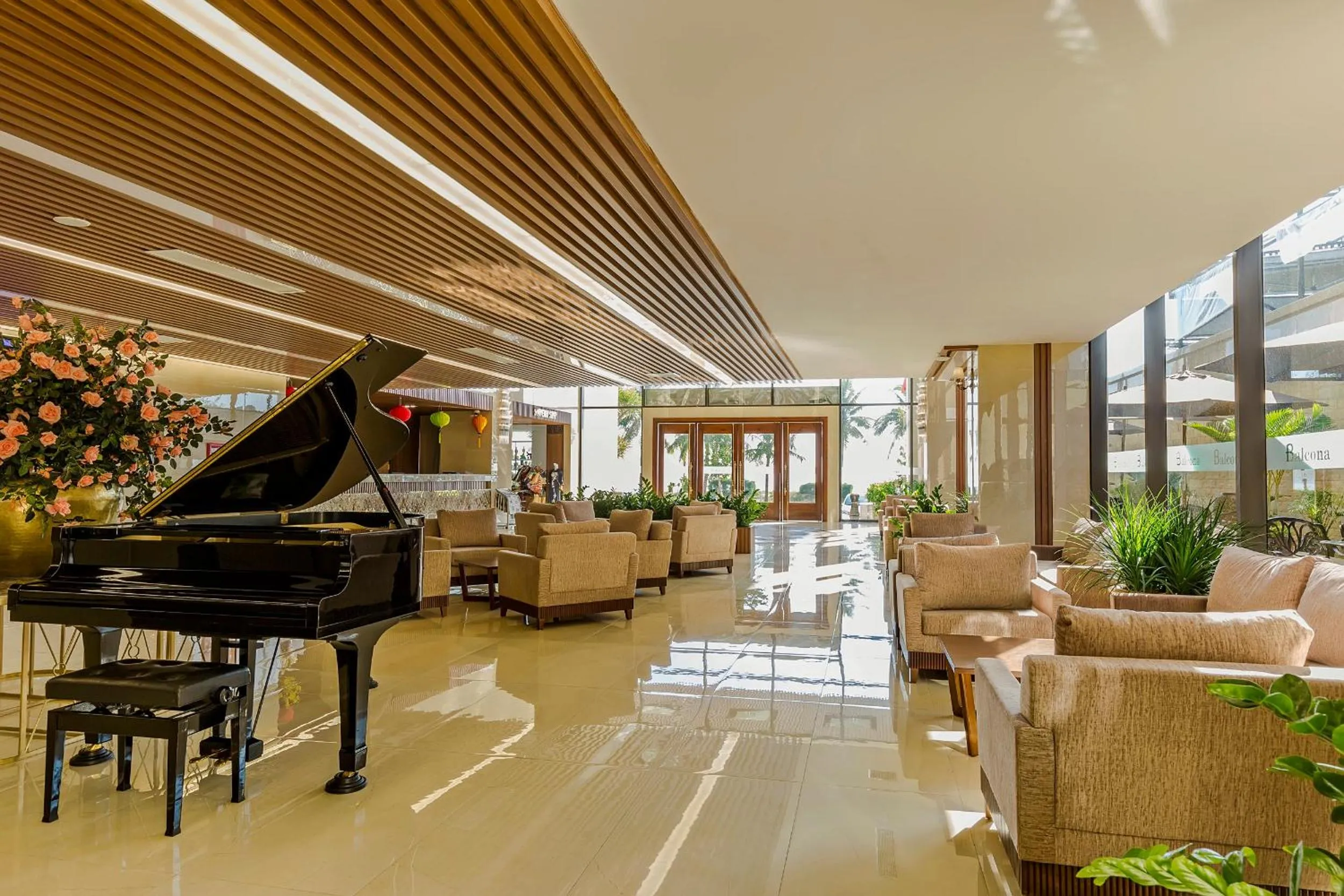 Lobby or reception in Balcona Hotel Da Nang
