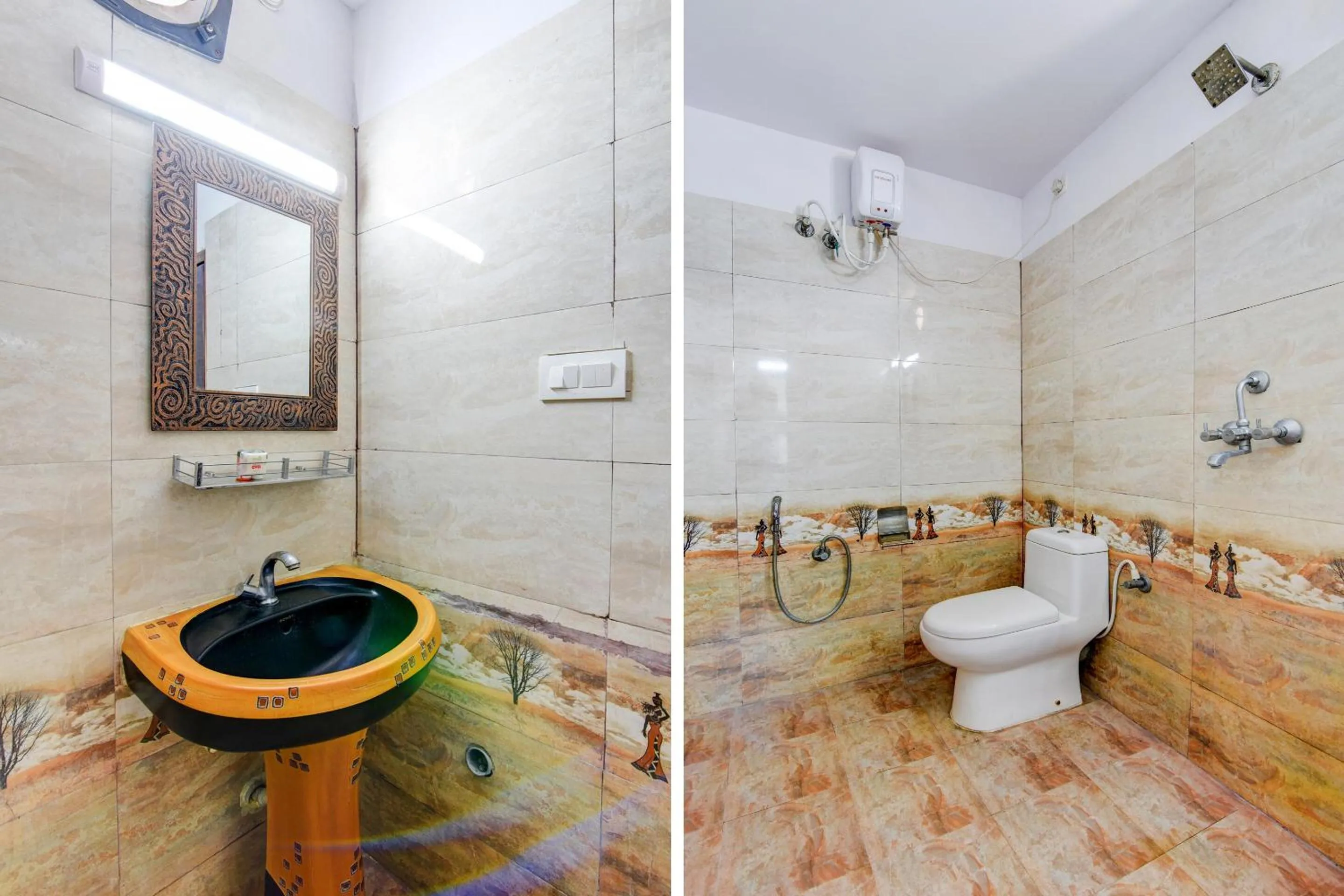 Bathroom in Hotel O P S Grand