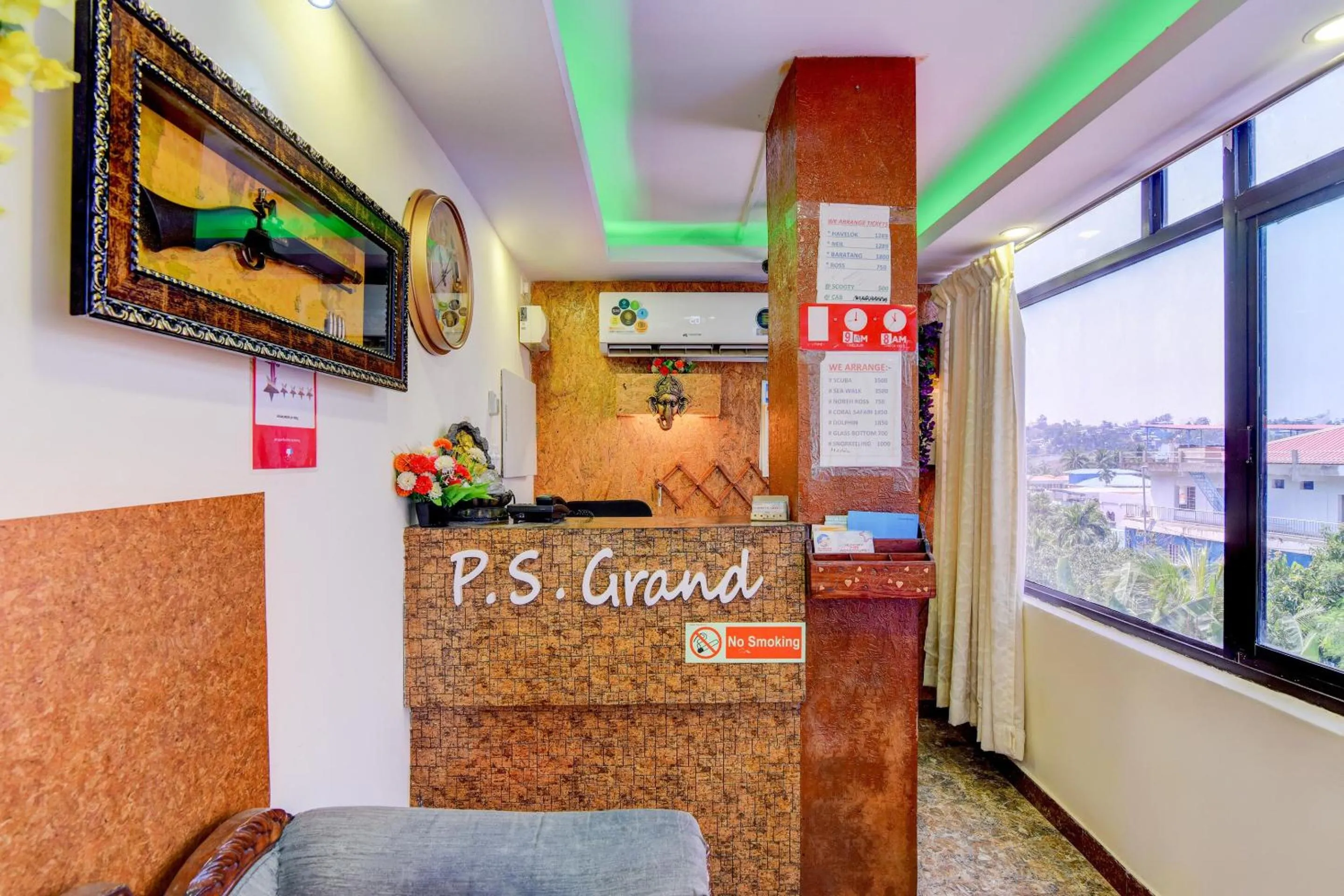 Lobby or reception in Hotel O P S Grand