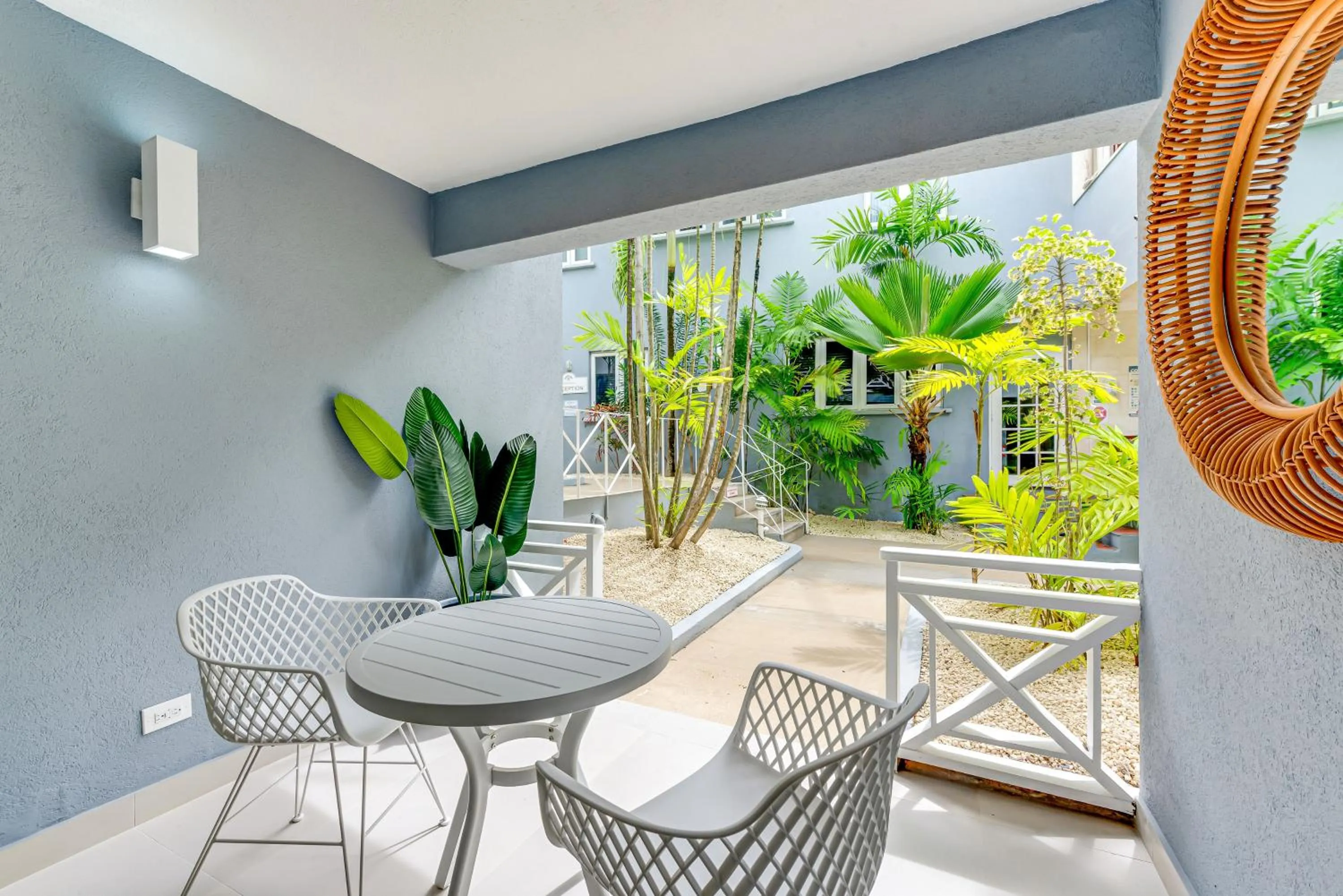 Patio in The Palms Resort