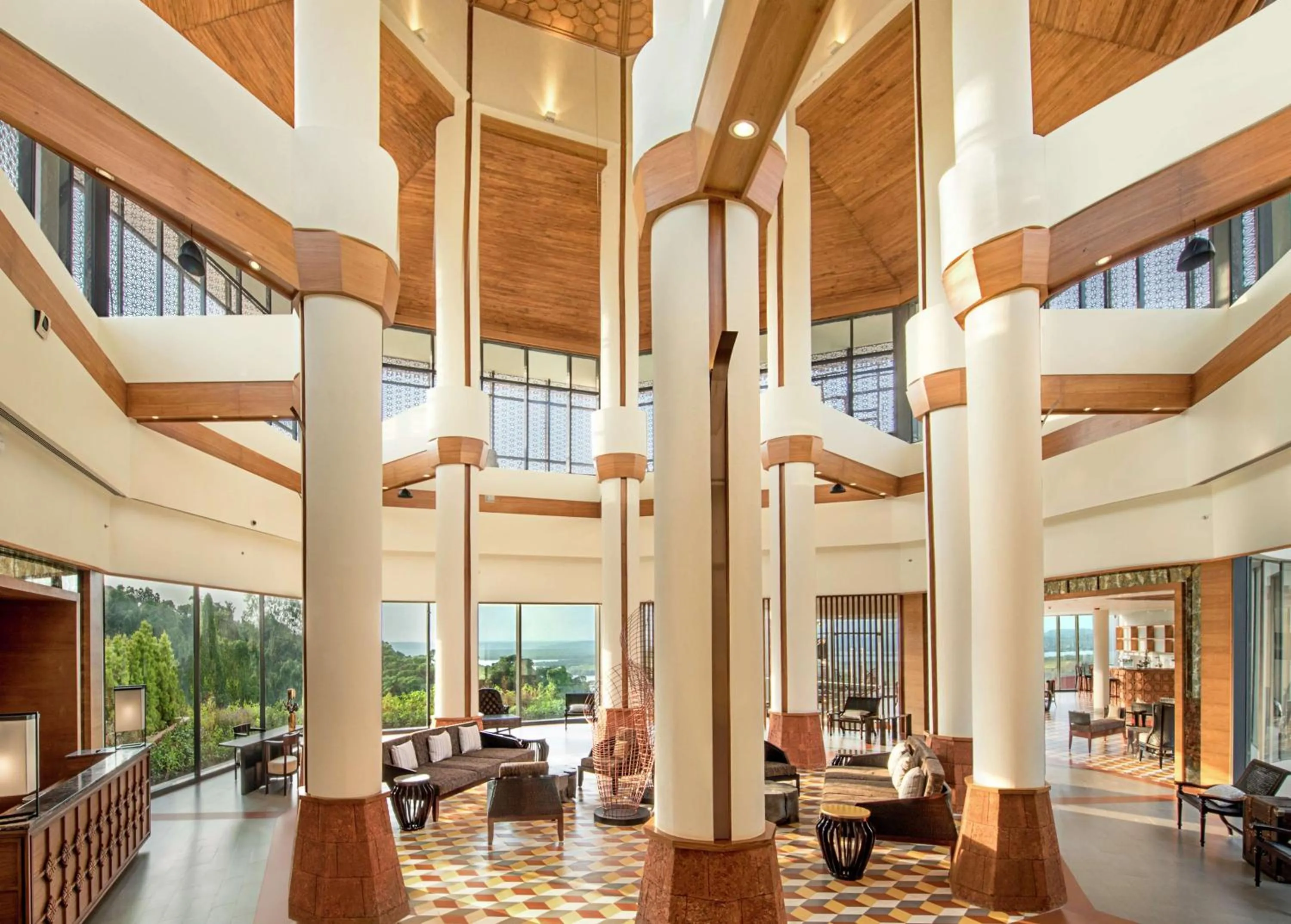 Lobby or reception in DoubleTree by Hilton Goa - Panaji