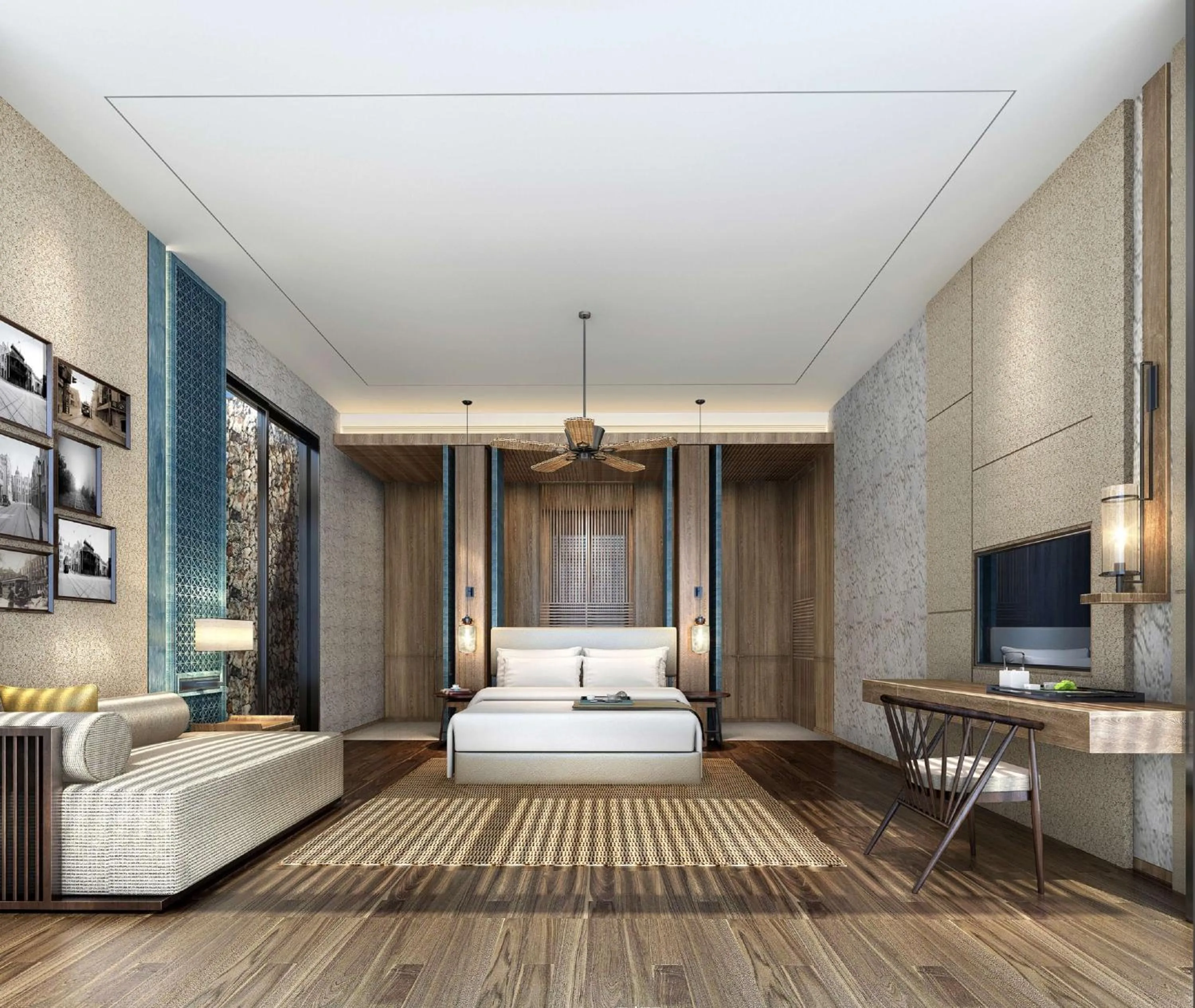 Bedroom, Bed in Doubletree Resort By Hilton Hainan - Xinglong Lakeside