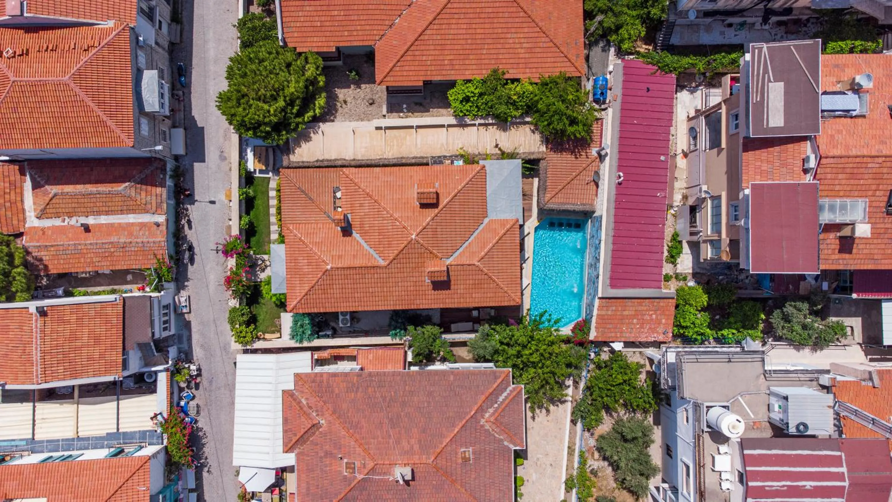 Bird's eye view in PROVENCE MANSİON ALAÇATI