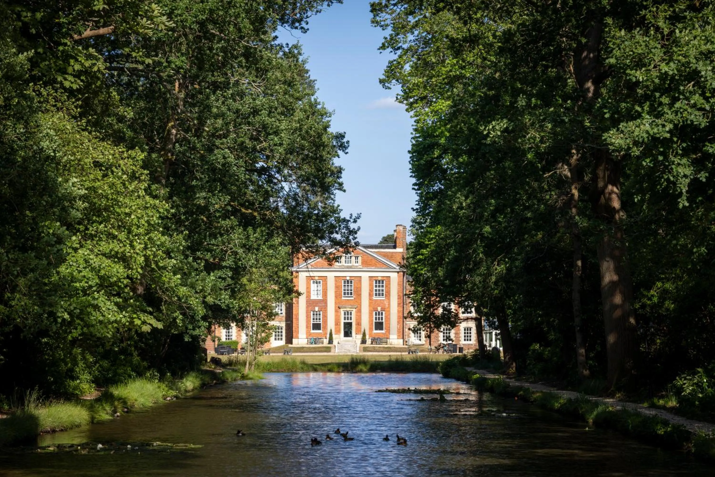 Property building in Warbrook House Heritage Hotel