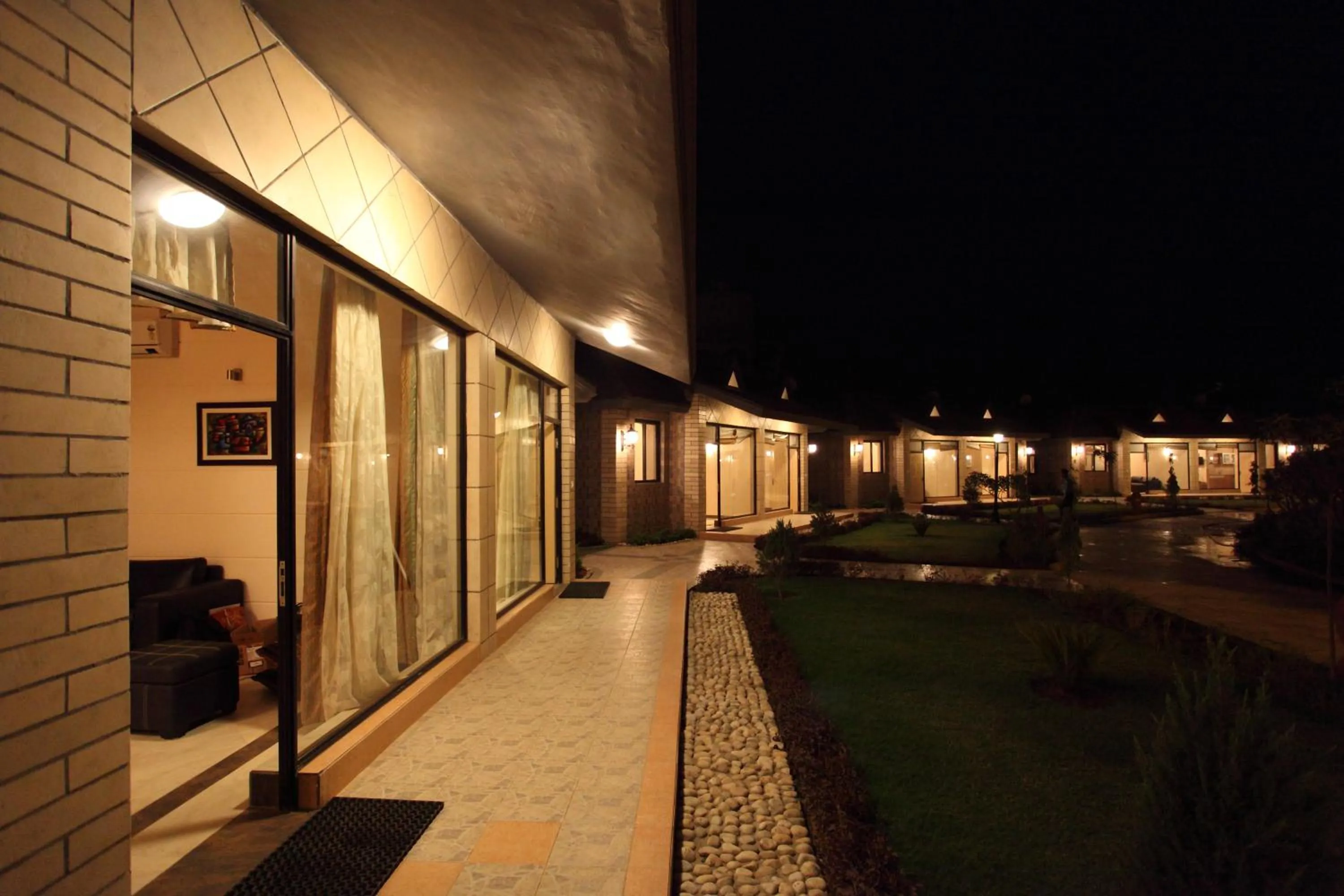 Patio in Shri Radha Brij Vasundhara Resort & Spa