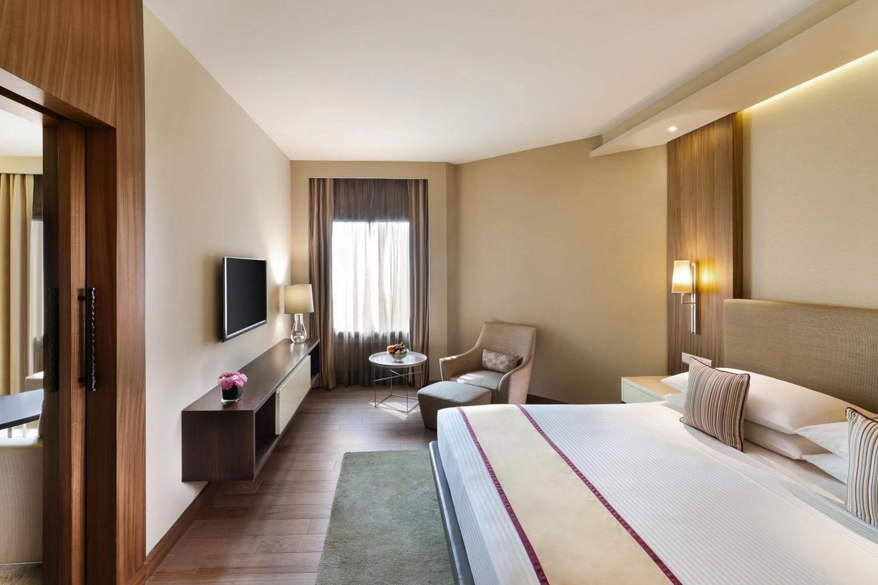 Bed in Hyatt Regency Delhi