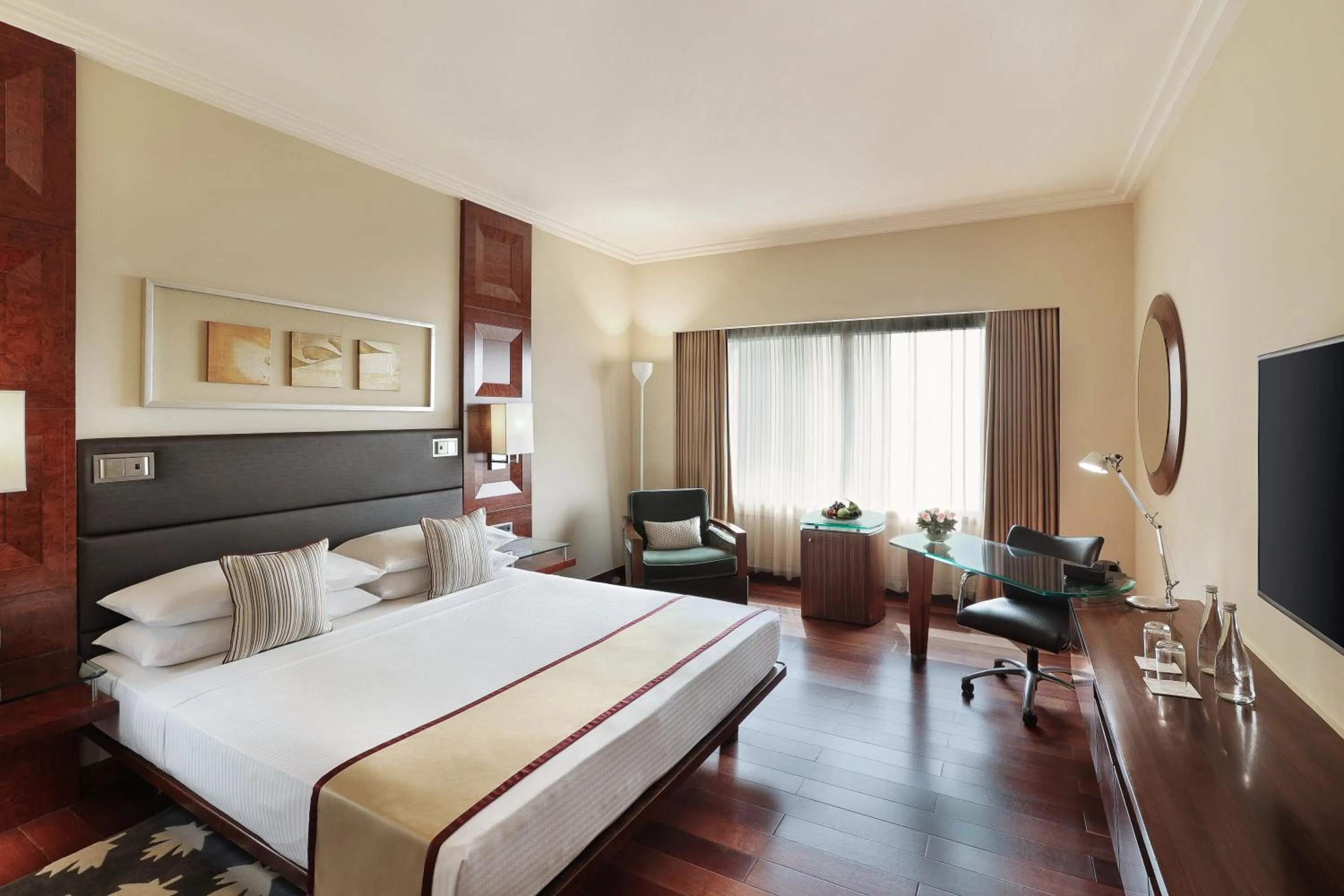 Bed in Hyatt Regency Delhi