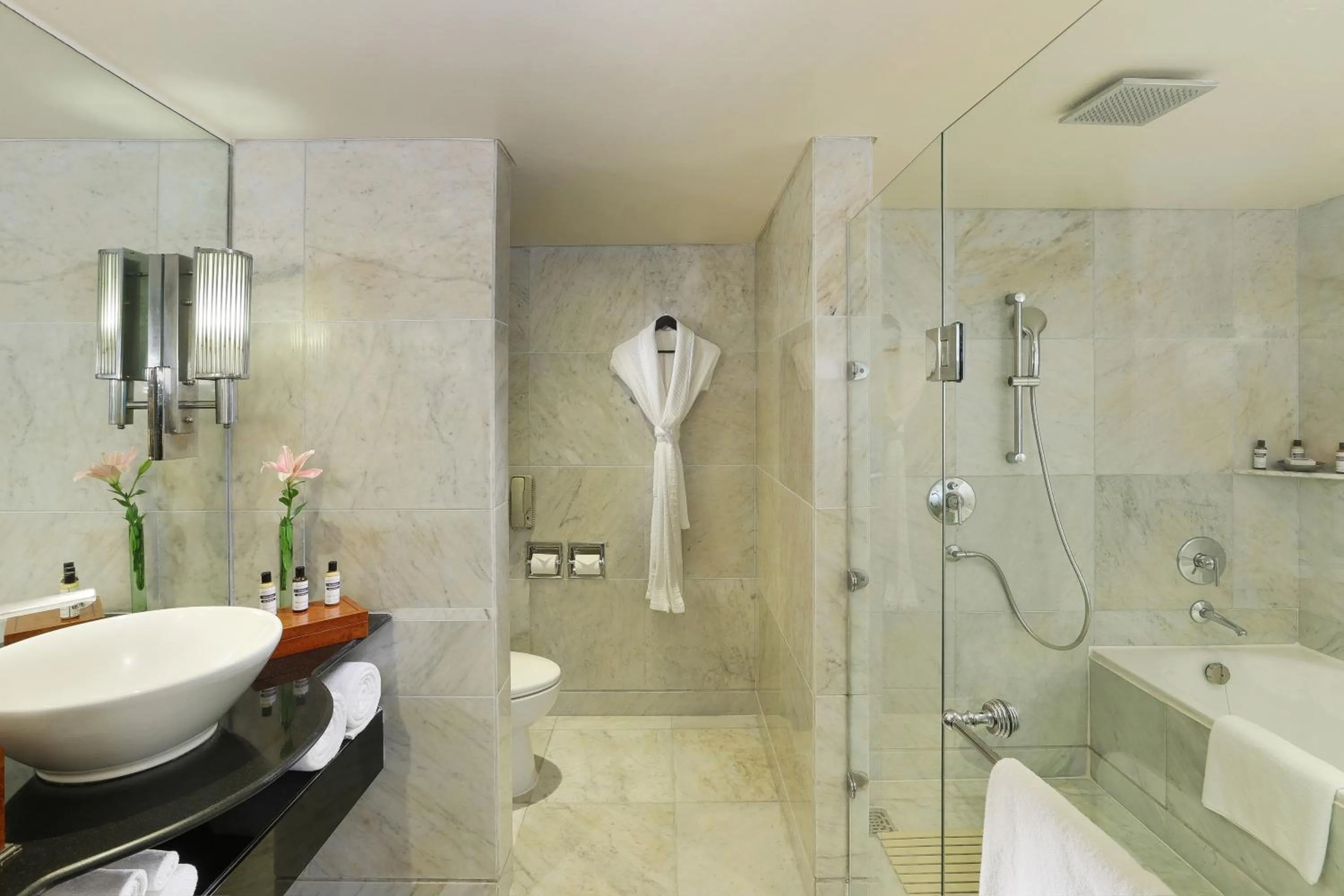 Shower in Hyatt Regency Delhi