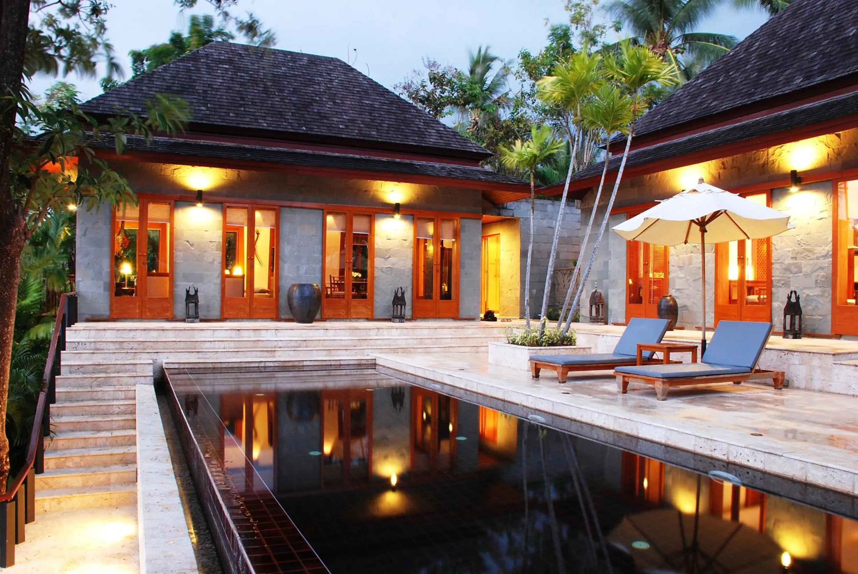 Pool view in Nakamanda Resort and Spa