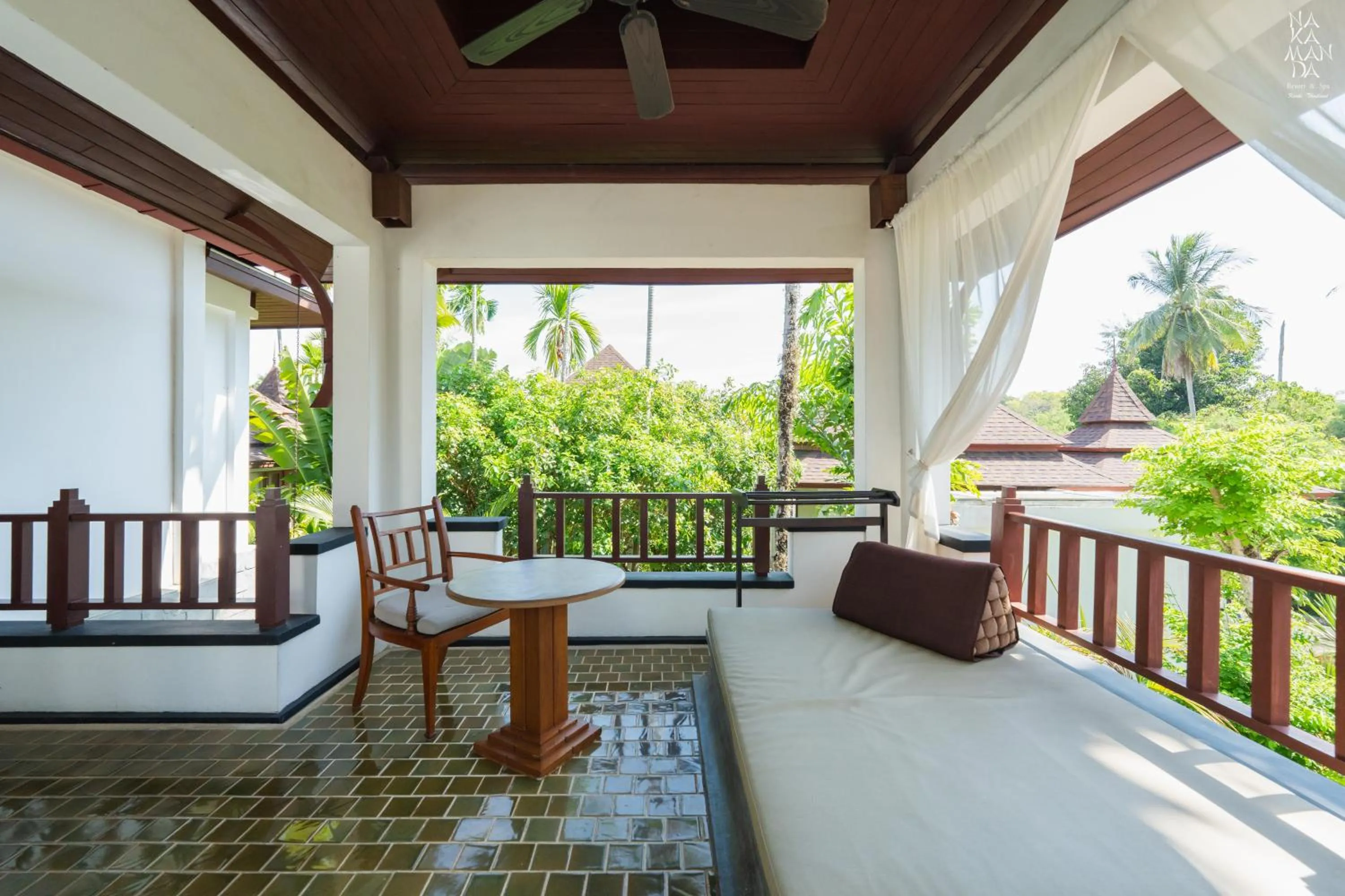 Seating area in Nakamanda Resort and Spa