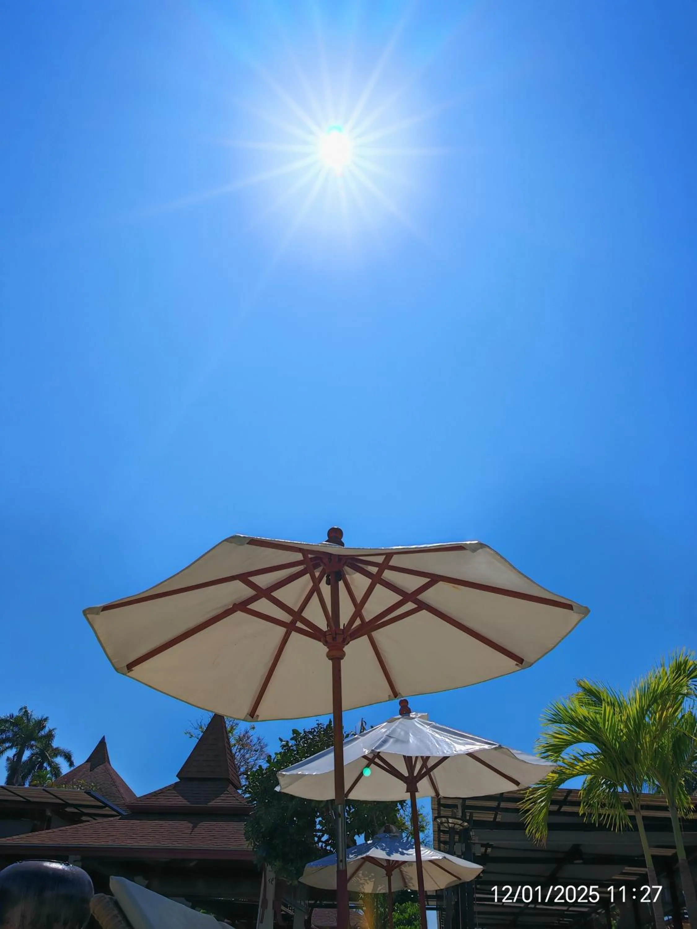 sunbed in Nakamanda Resort and Spa