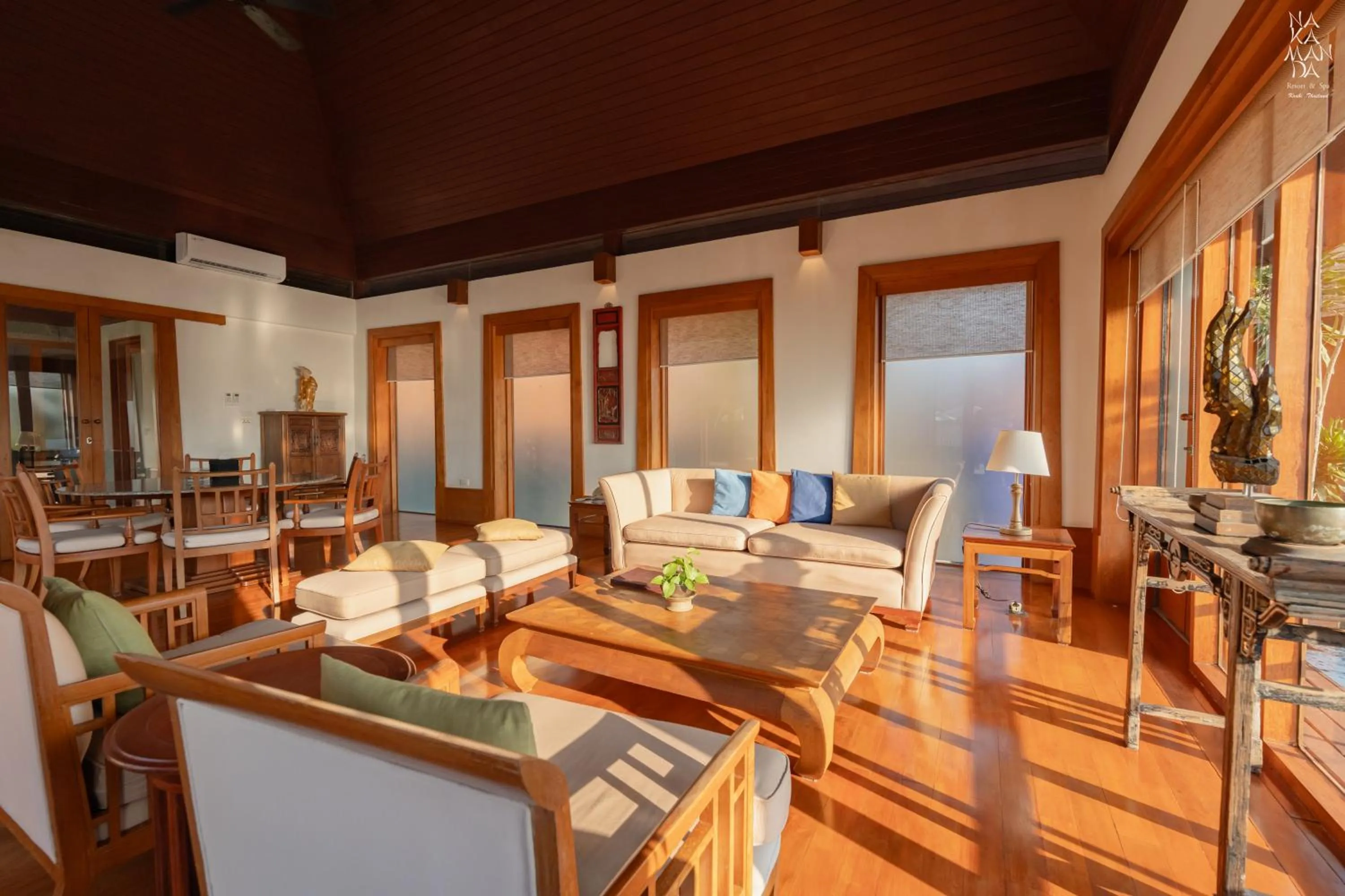 Seating area in Nakamanda Resort and Spa