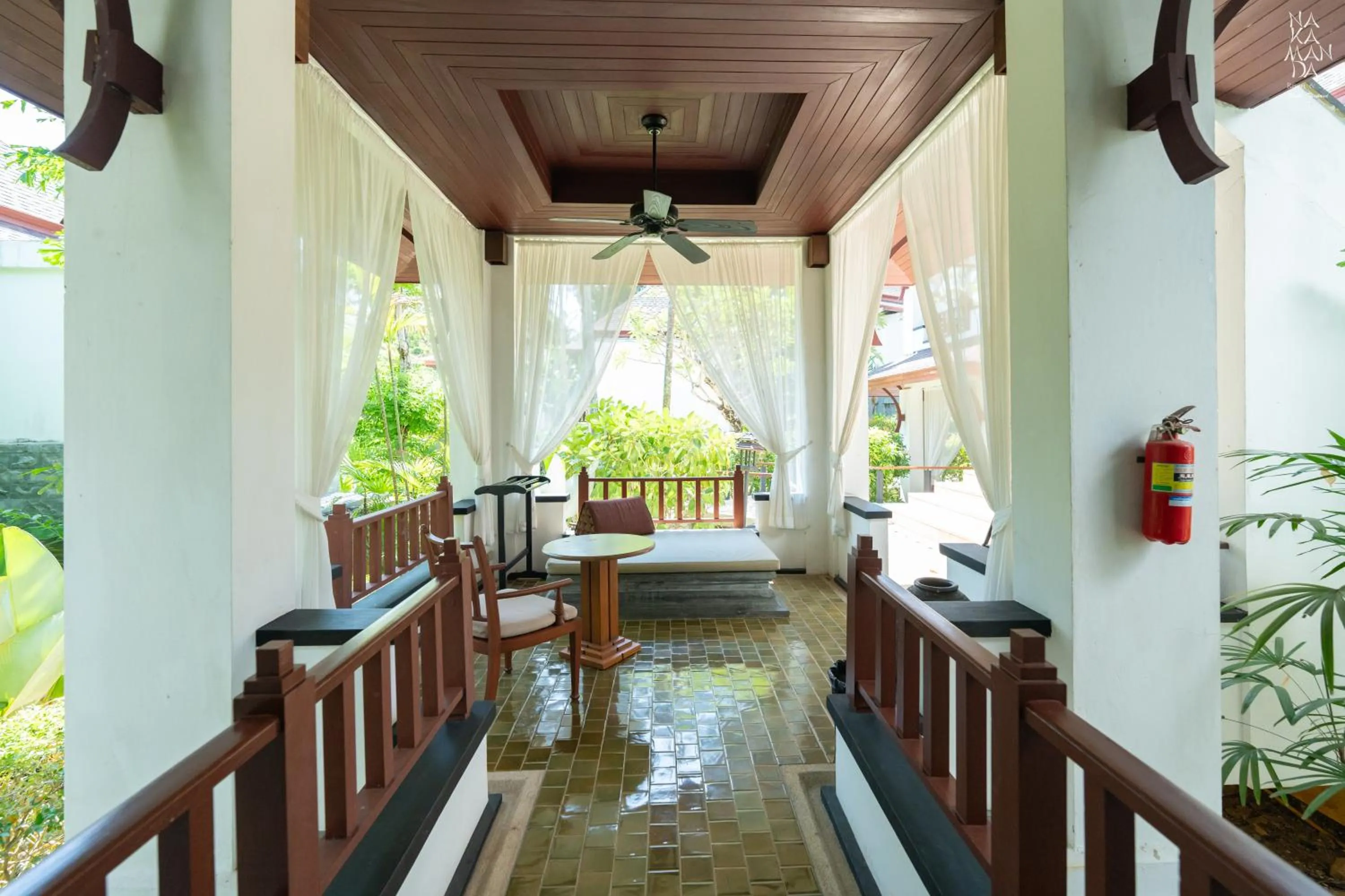 Seating area in Nakamanda Resort and Spa