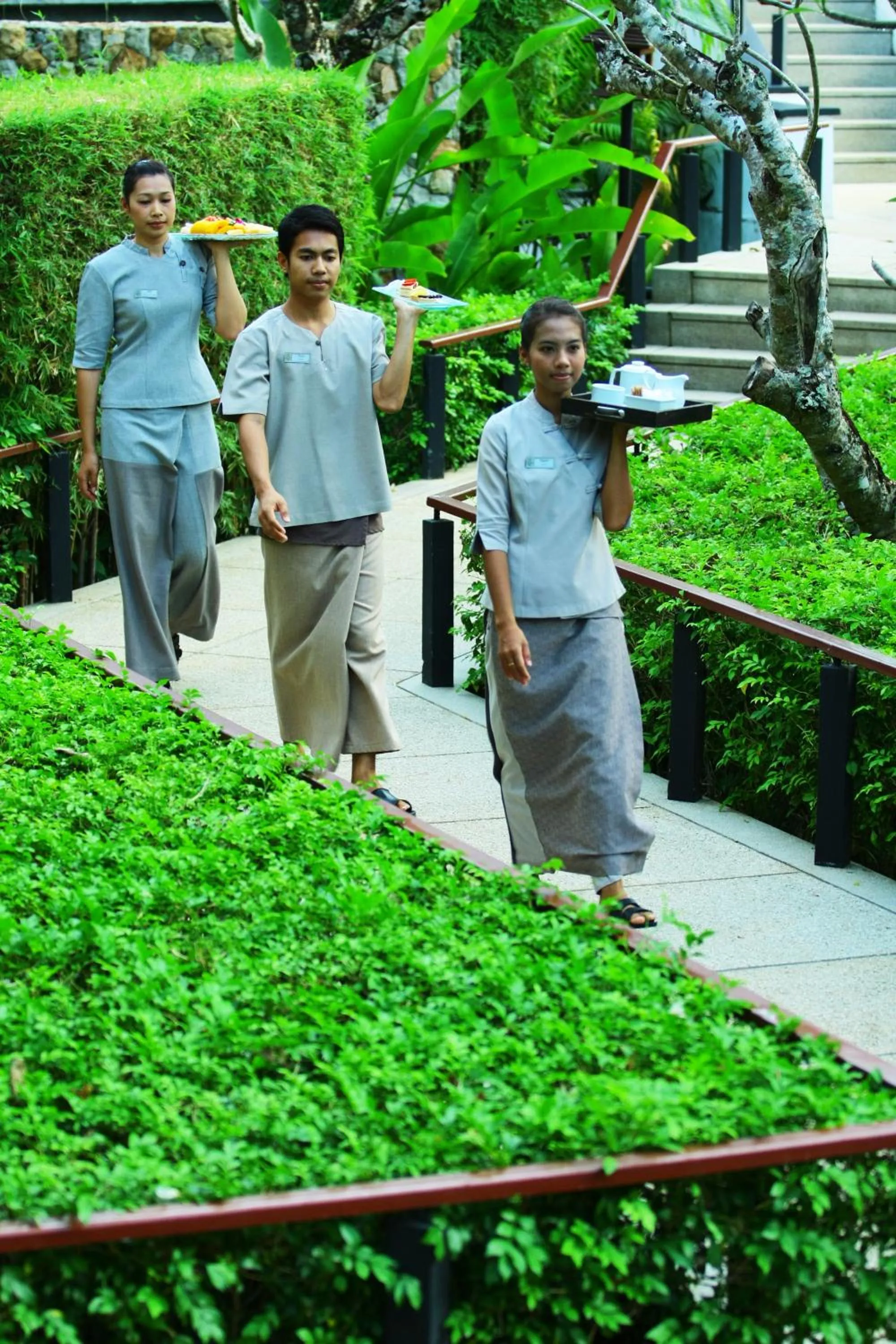 People in Nakamanda Resort and Spa