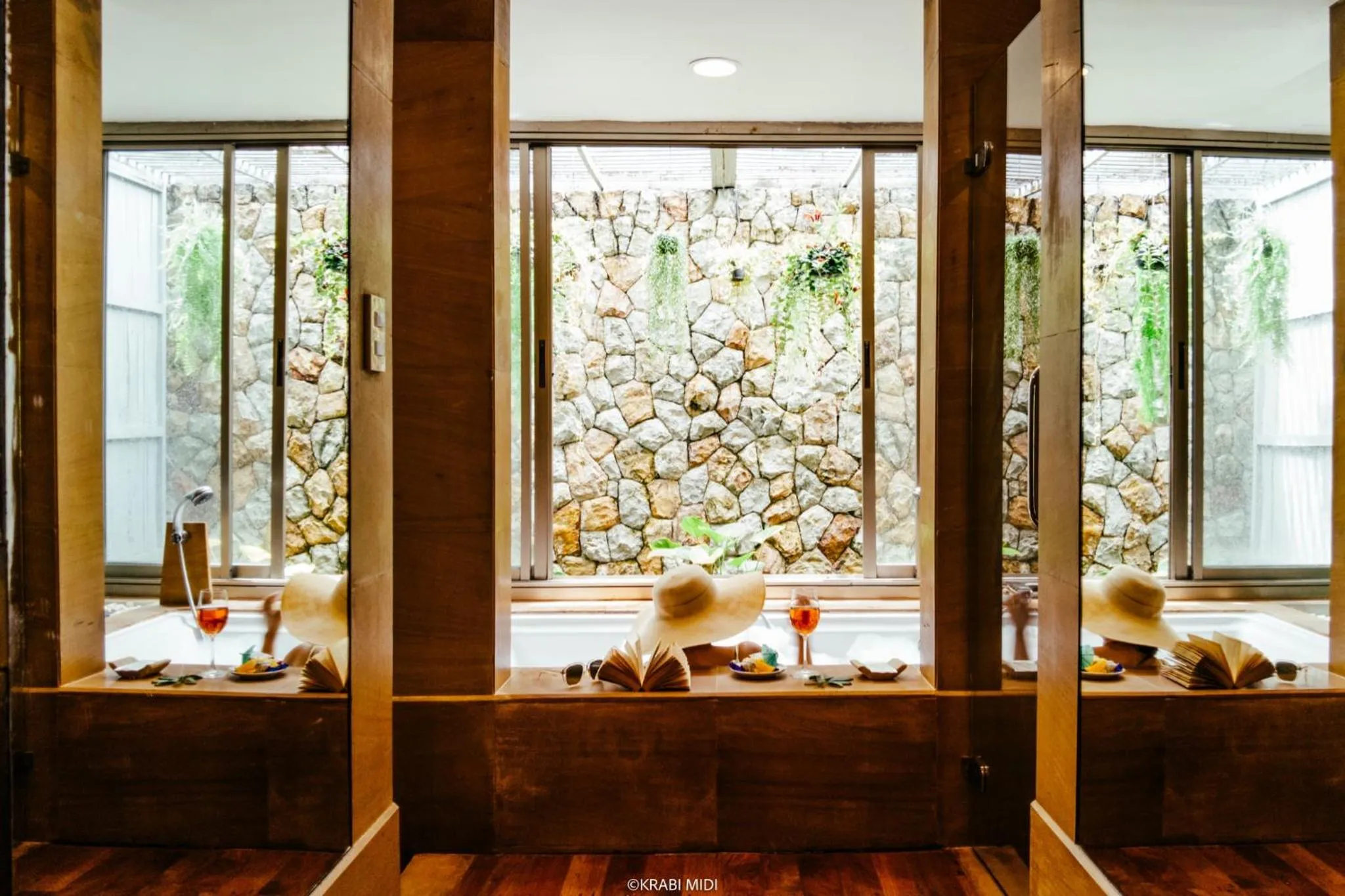 Bathroom in Nakamanda Resort and Spa