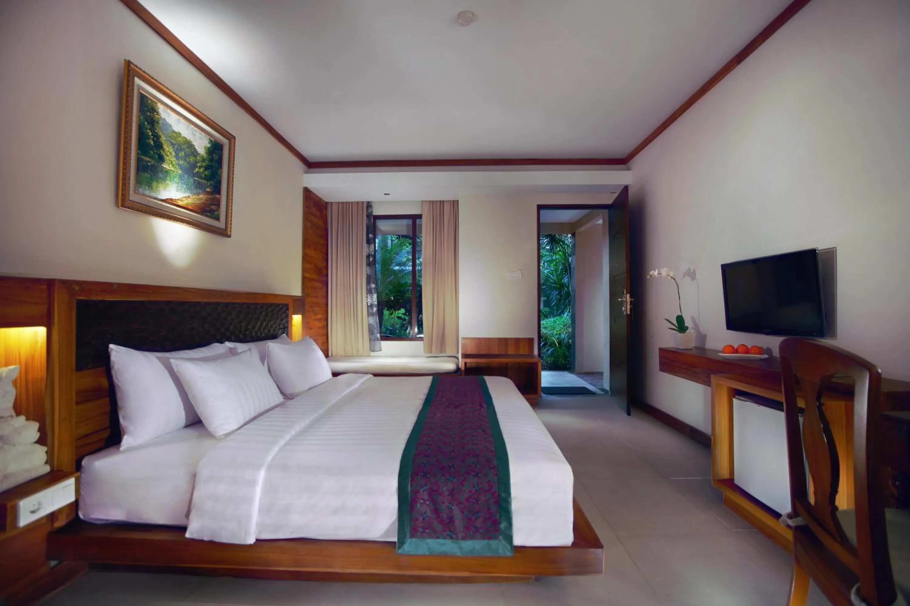 Deluxe Garden View in Aston Sunset Beach Resort - Gili Trawangan
