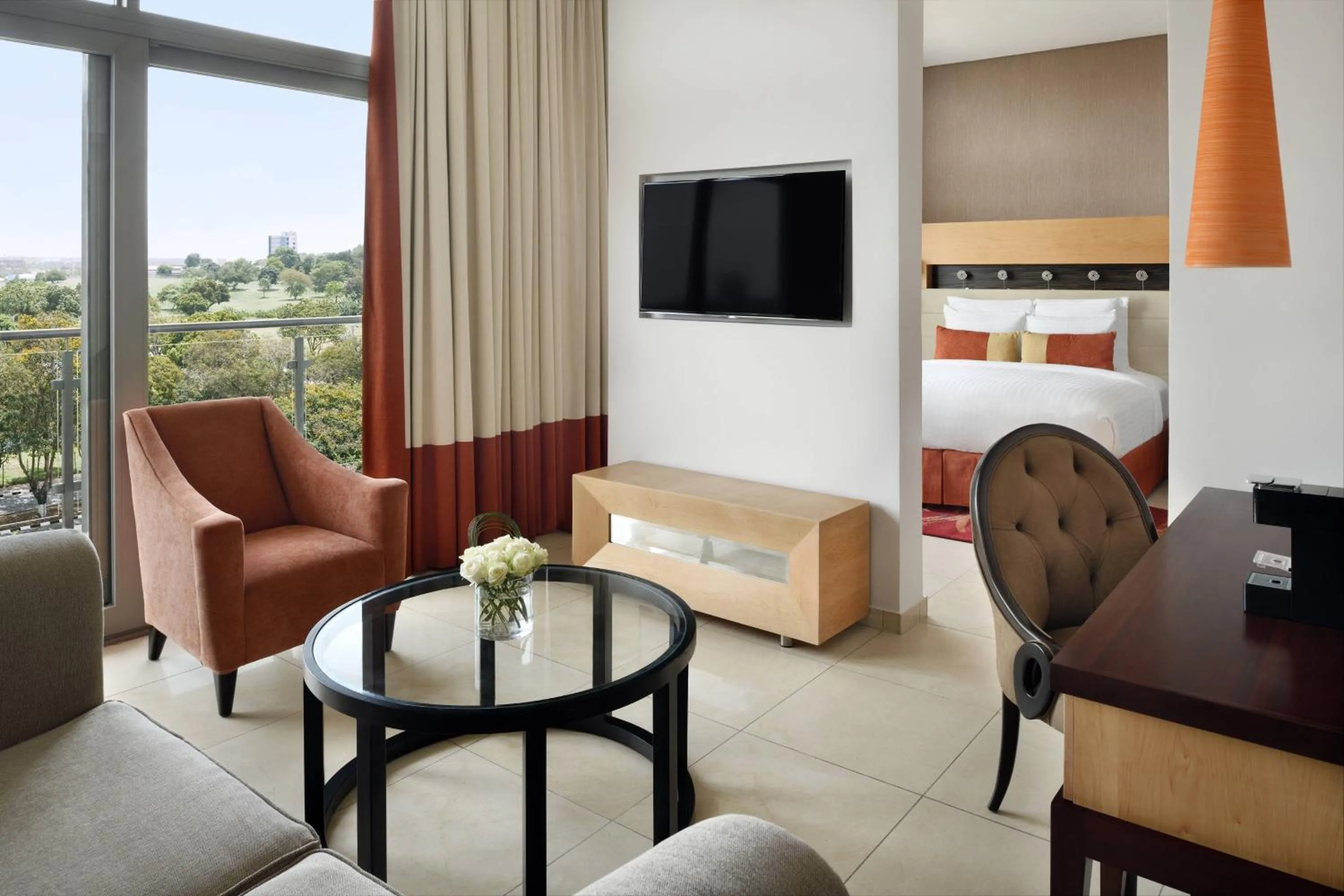 Living room in Accra Marriott Hotel