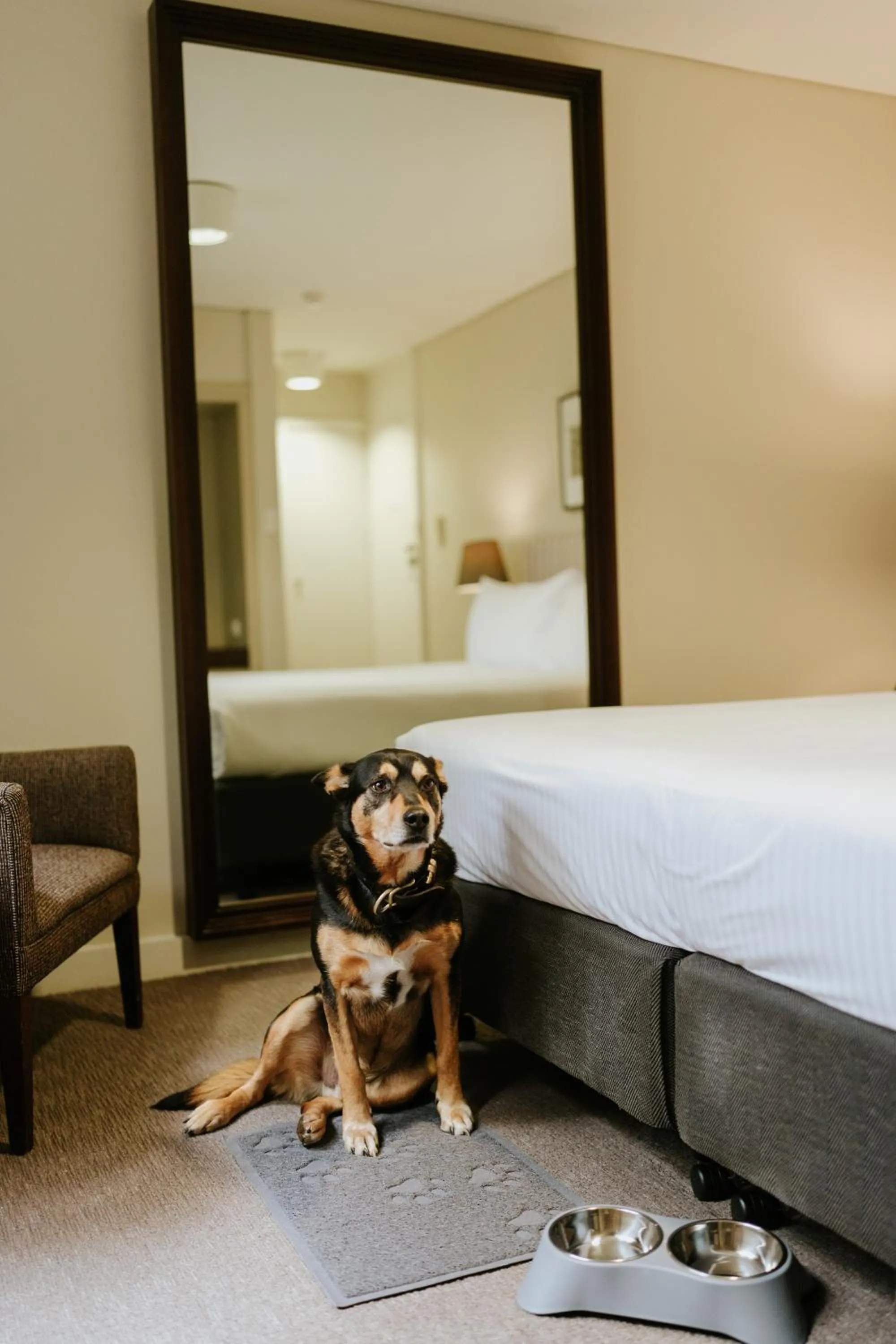 Bed in Peppers Craigieburn Resort