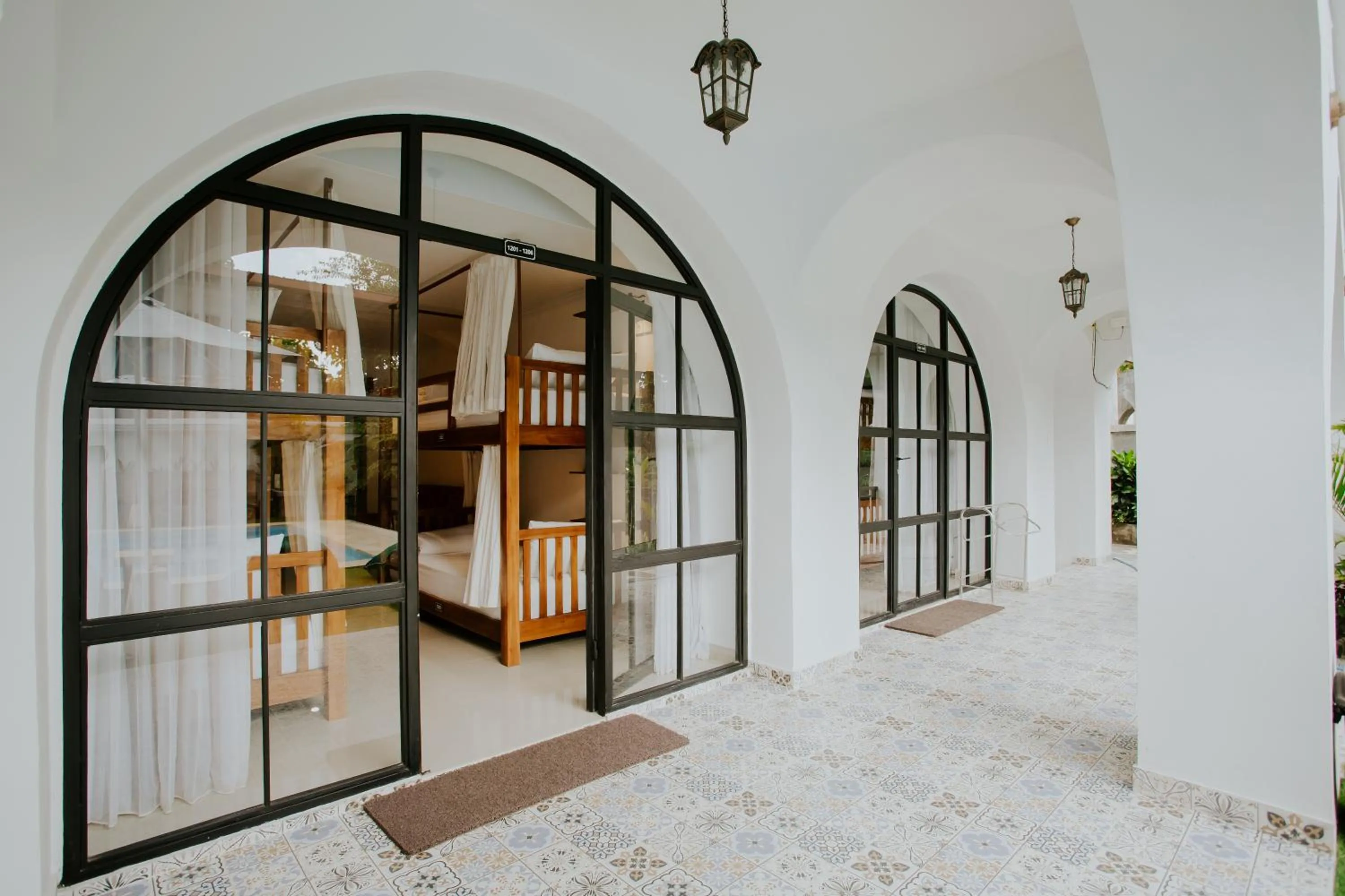 Property building in Nuansa Penida Hostel