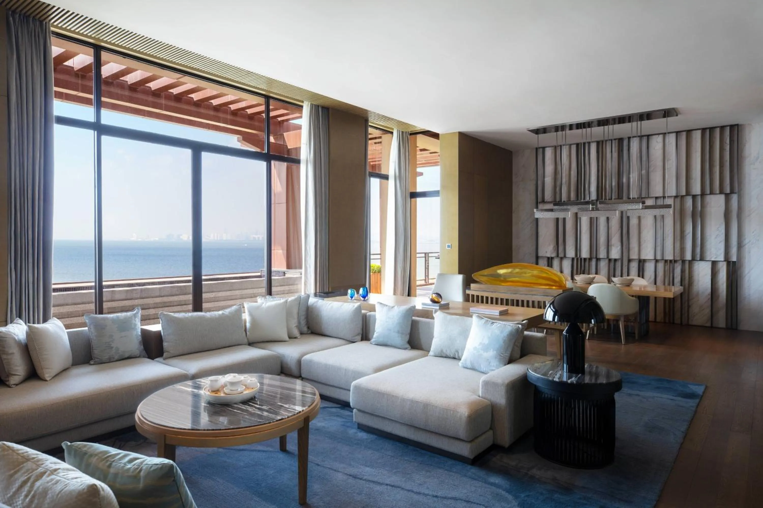 Living room in Xiamen Marriott Hotel & Conference Centre