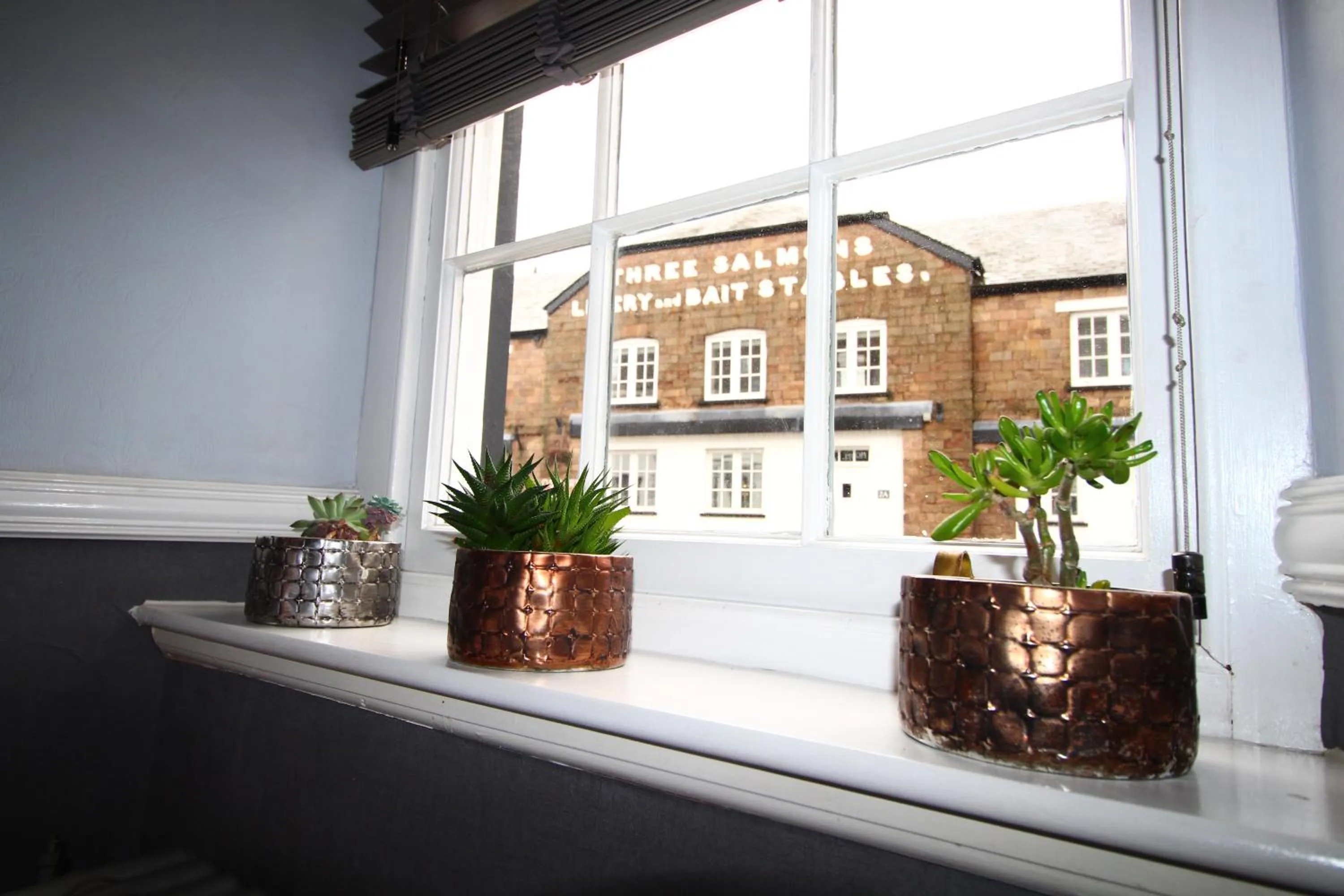 Property building in Three Salmons Hotel