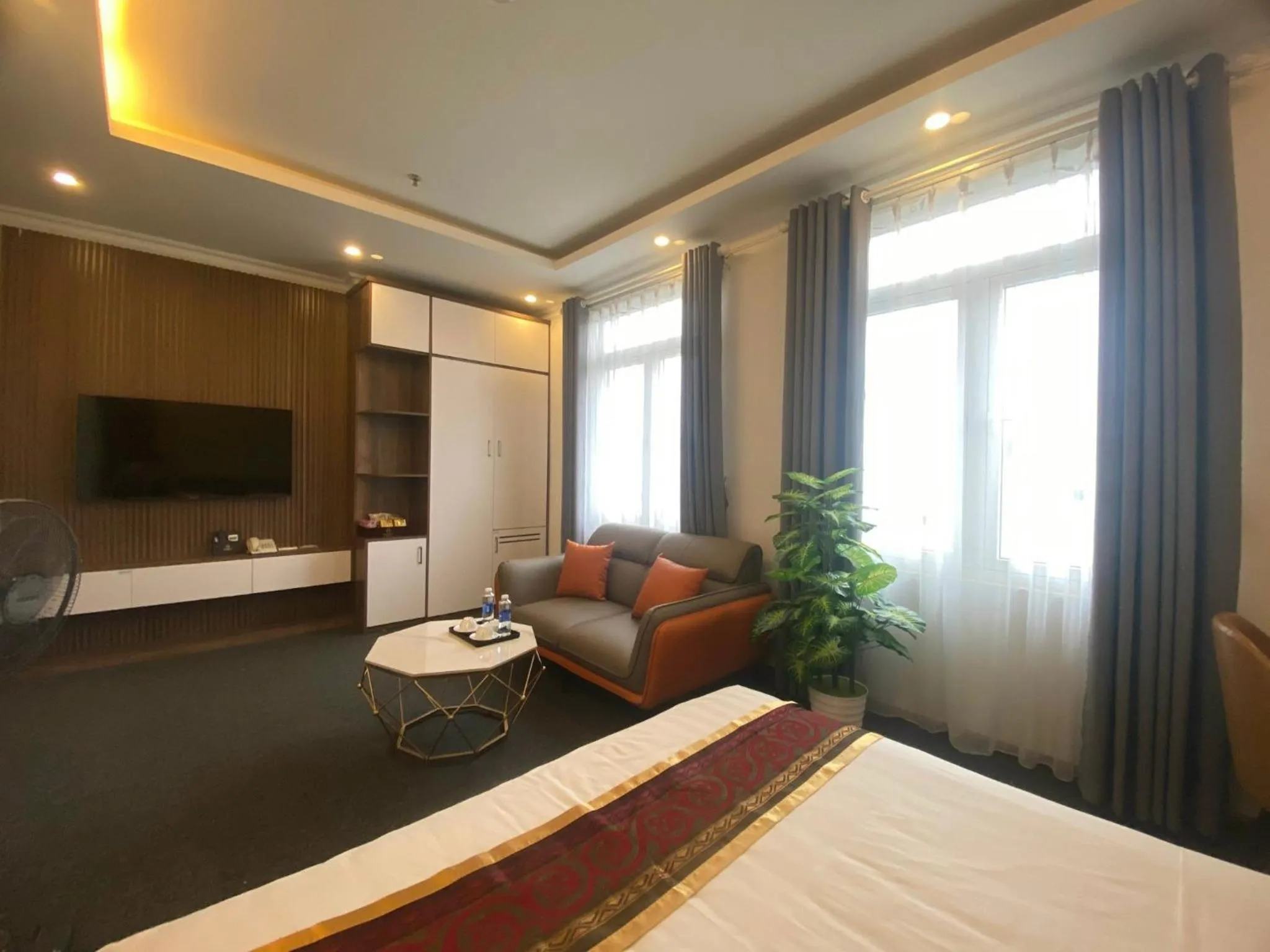 Bed in Win Villa Hotel & Apartment