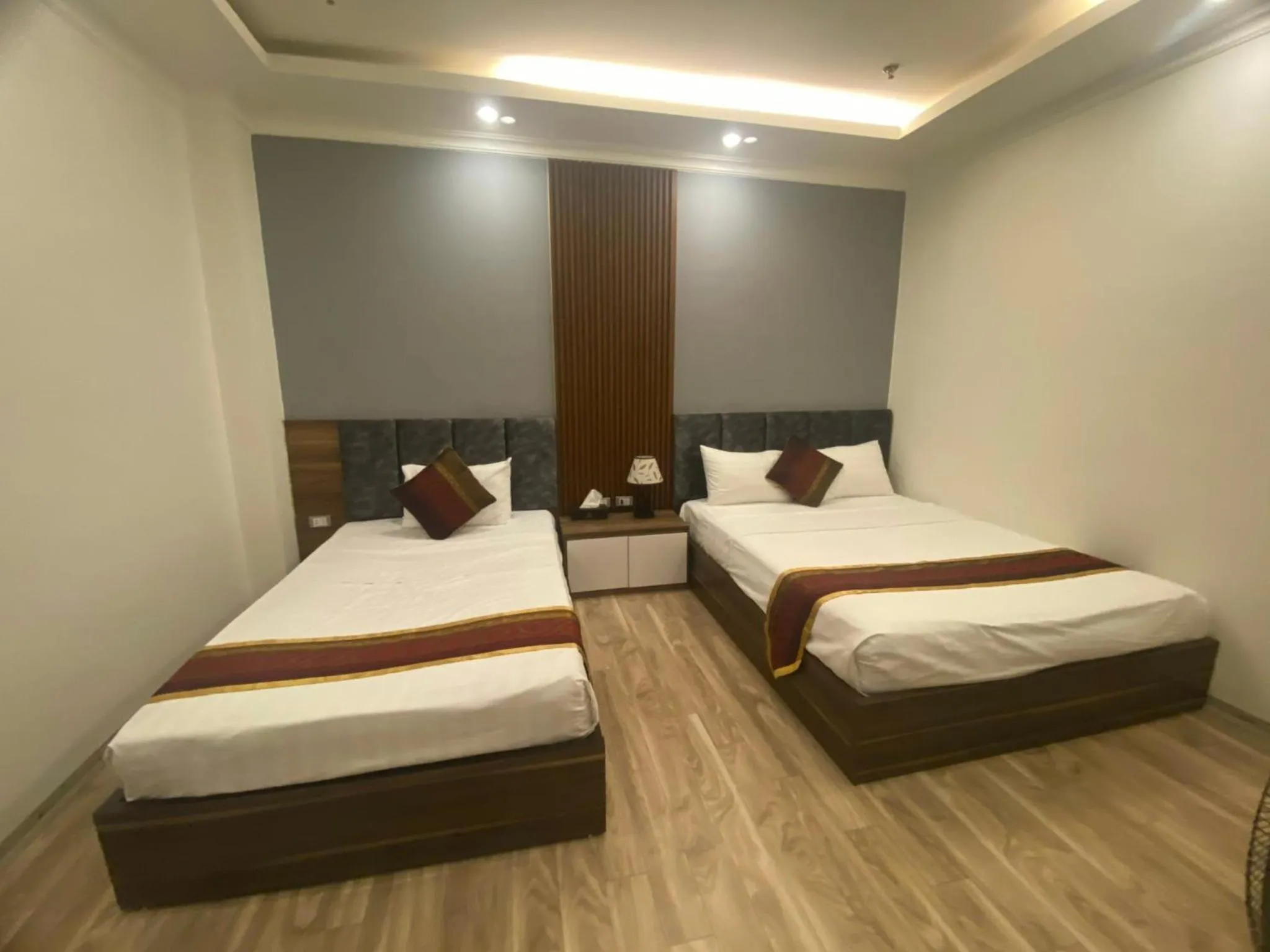 Bed in Win Villa Hotel & Apartment
