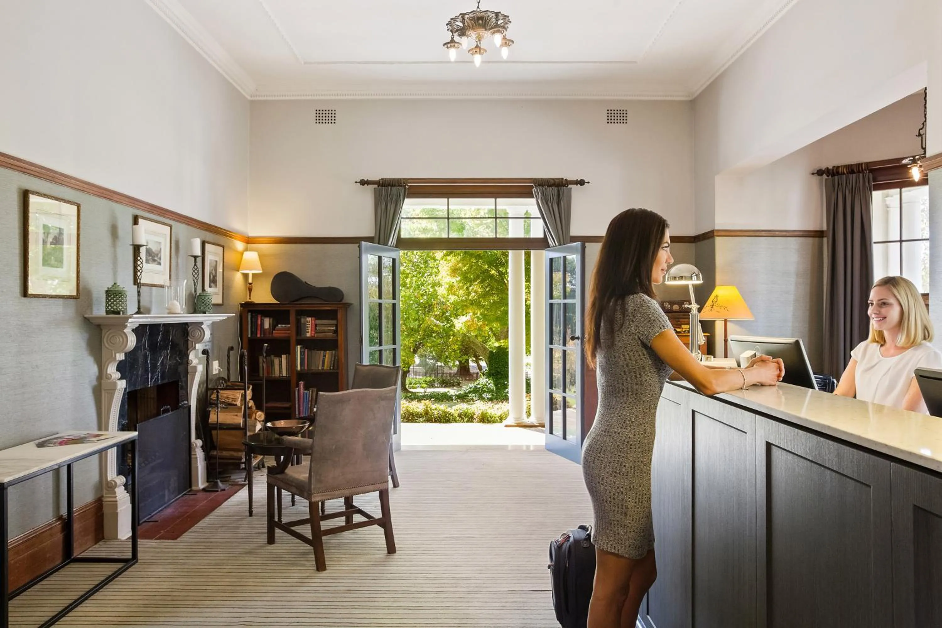 Lobby or reception in Peppers Manor House