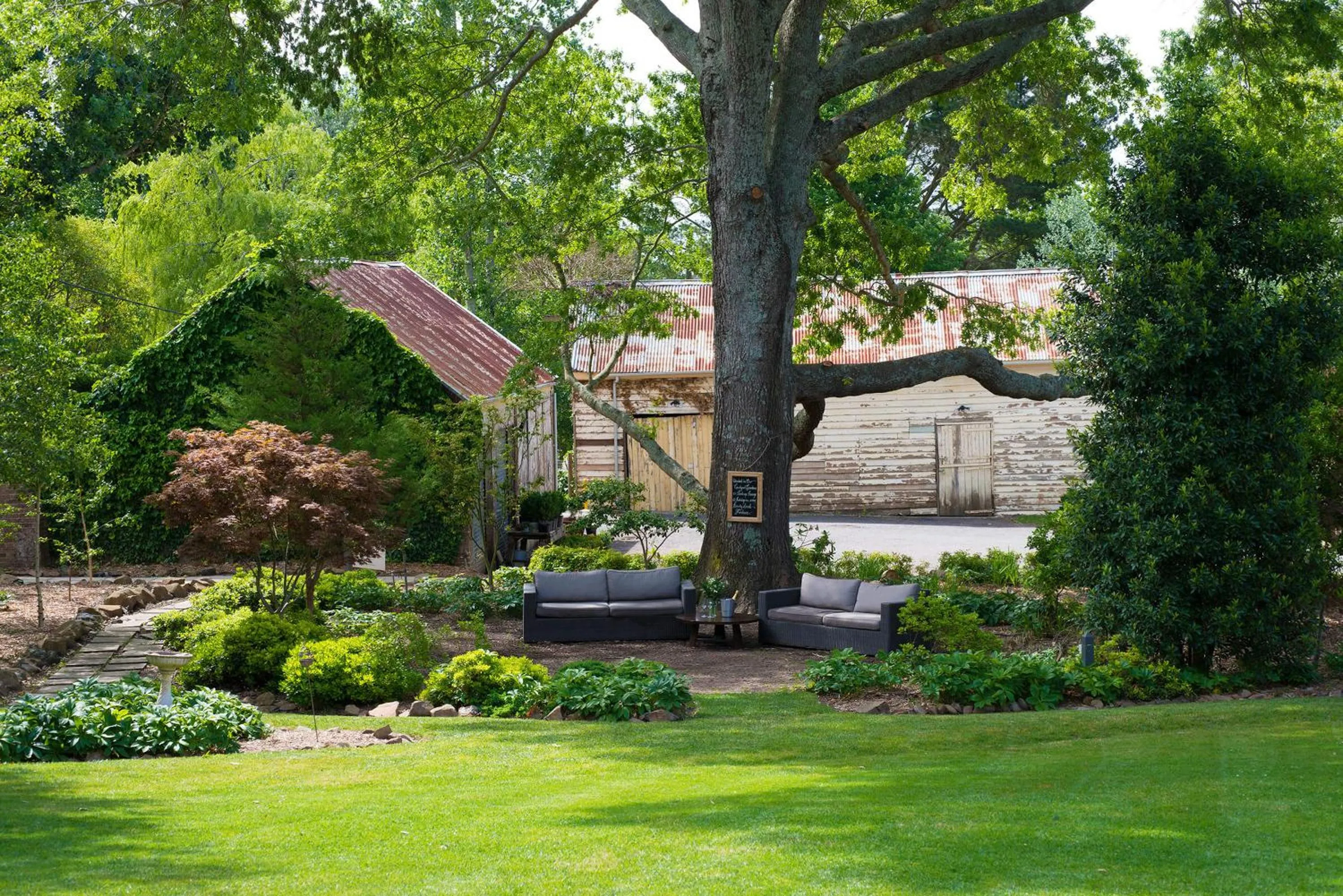 Garden in Peppers Manor House
