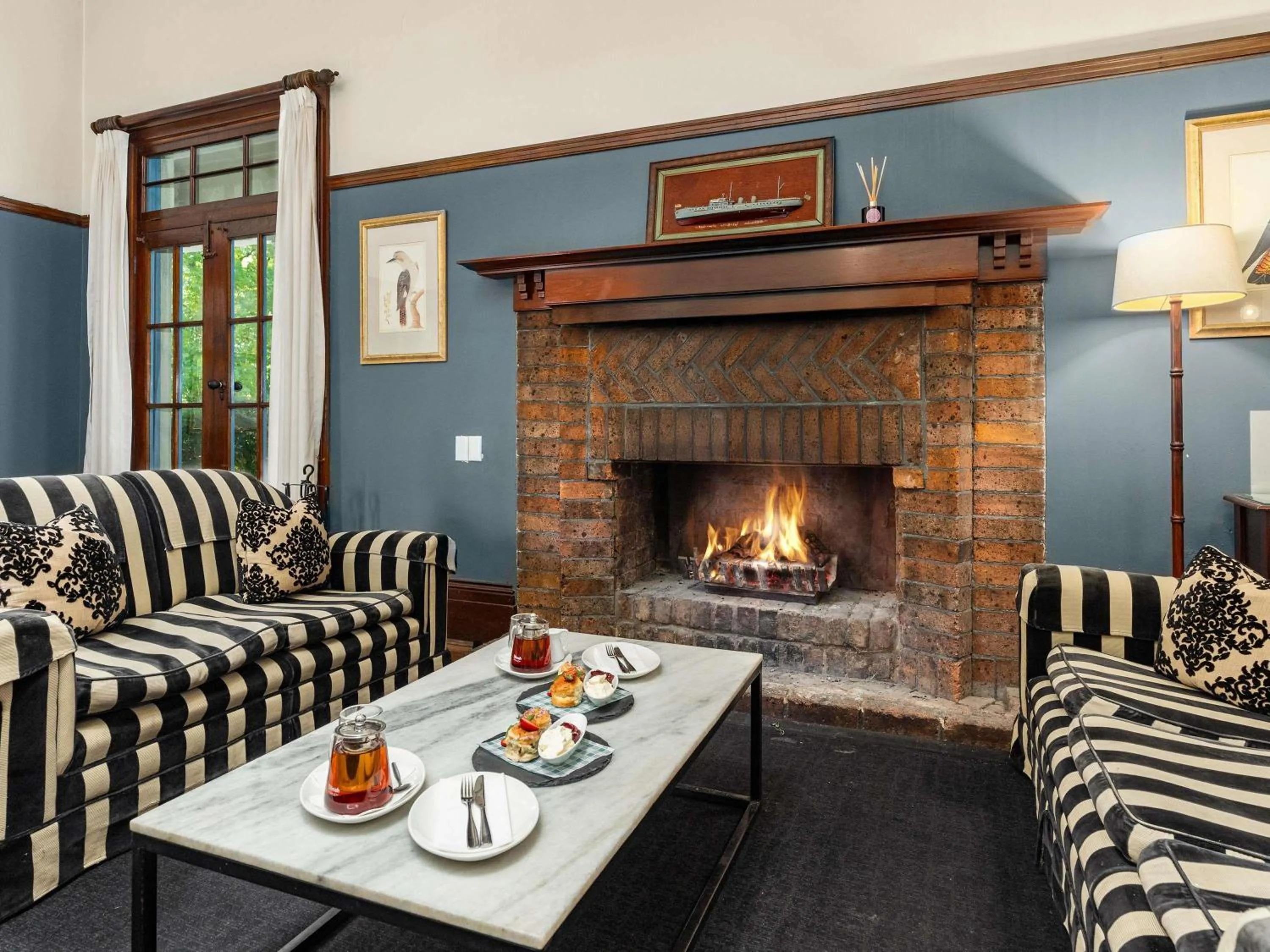 Restaurant/places to eat in Peppers Manor House