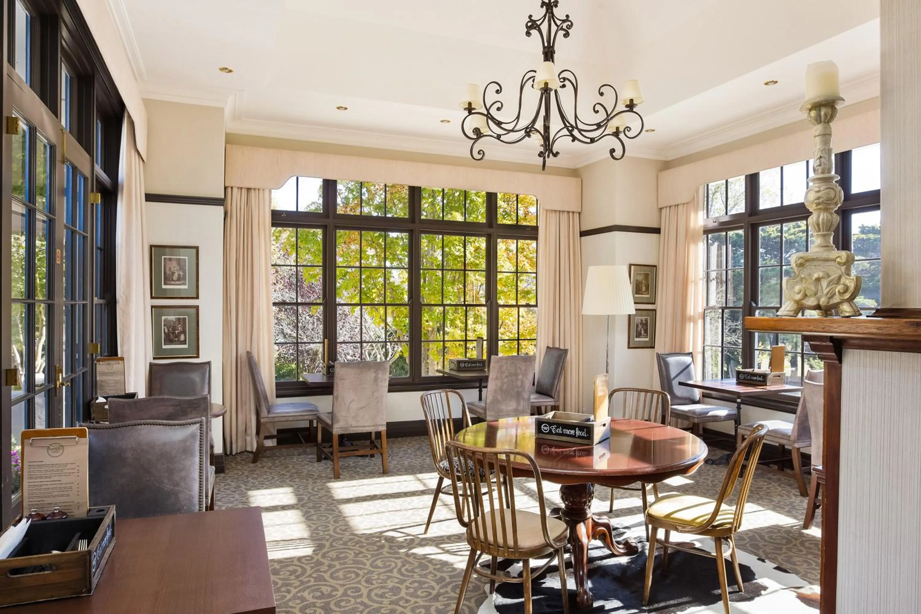Dining area in Peppers Manor House