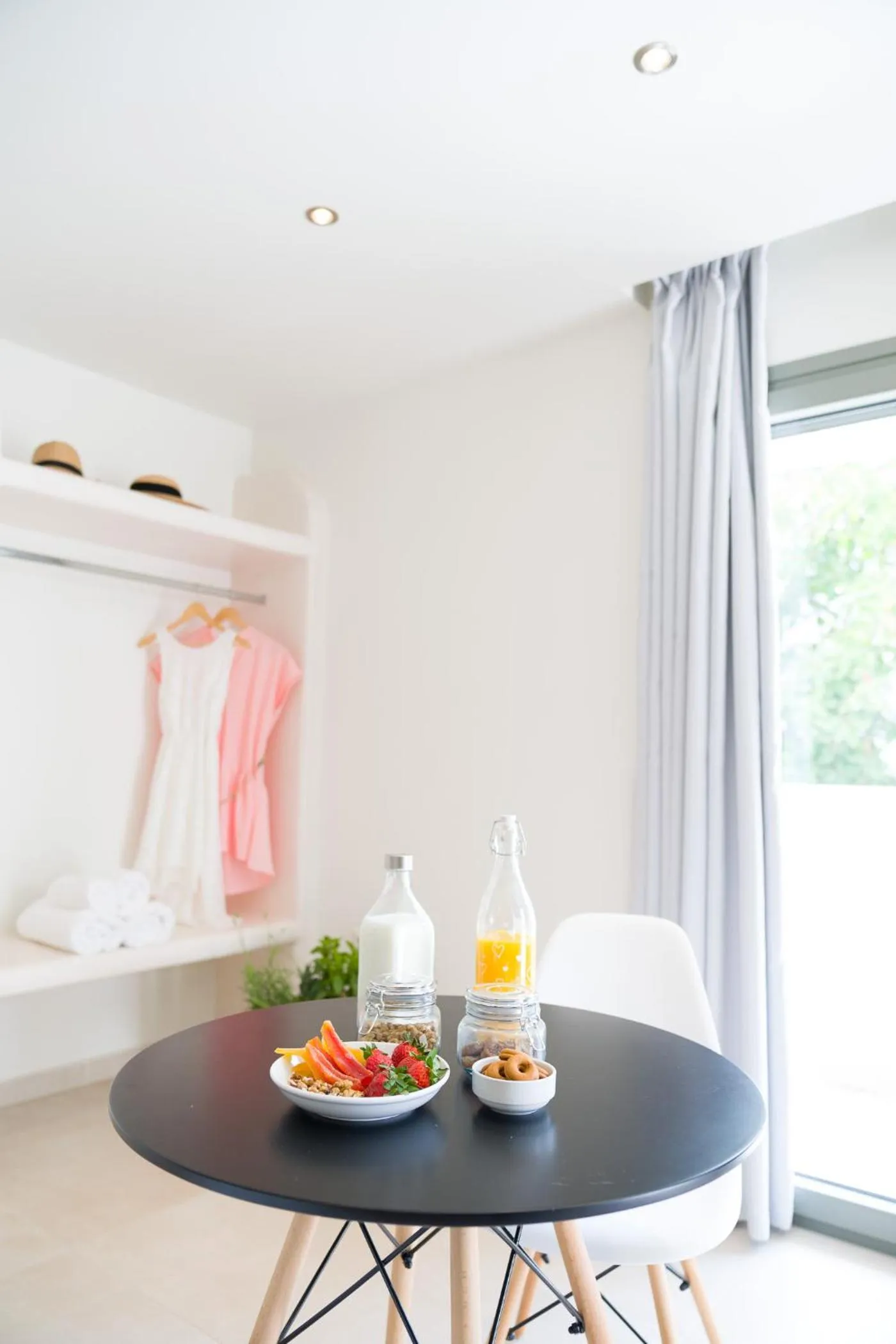 Dining area in Sweet Home Naxos