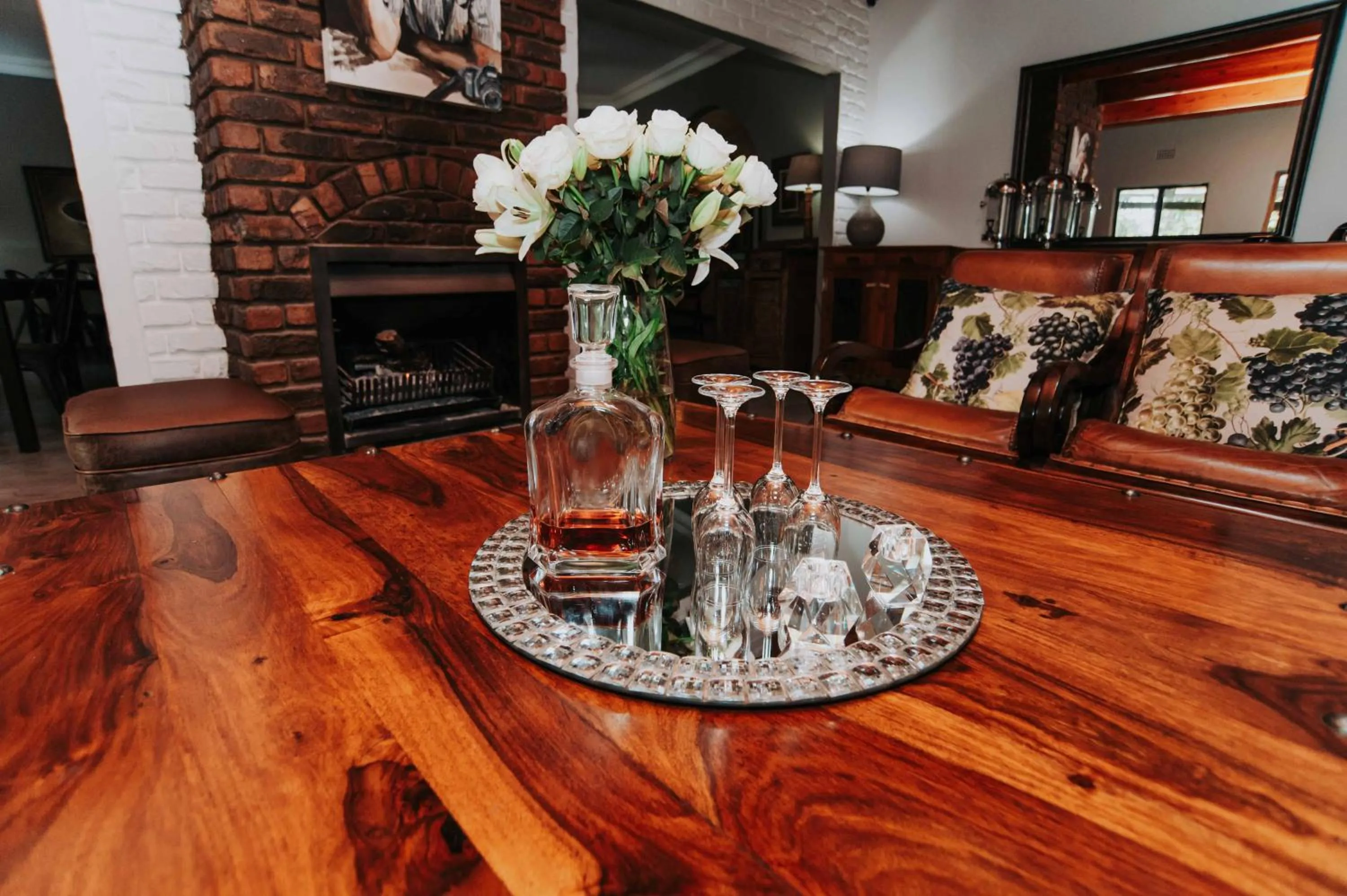 Living room in Upington African Vineyard Boutique Hotel & SPA