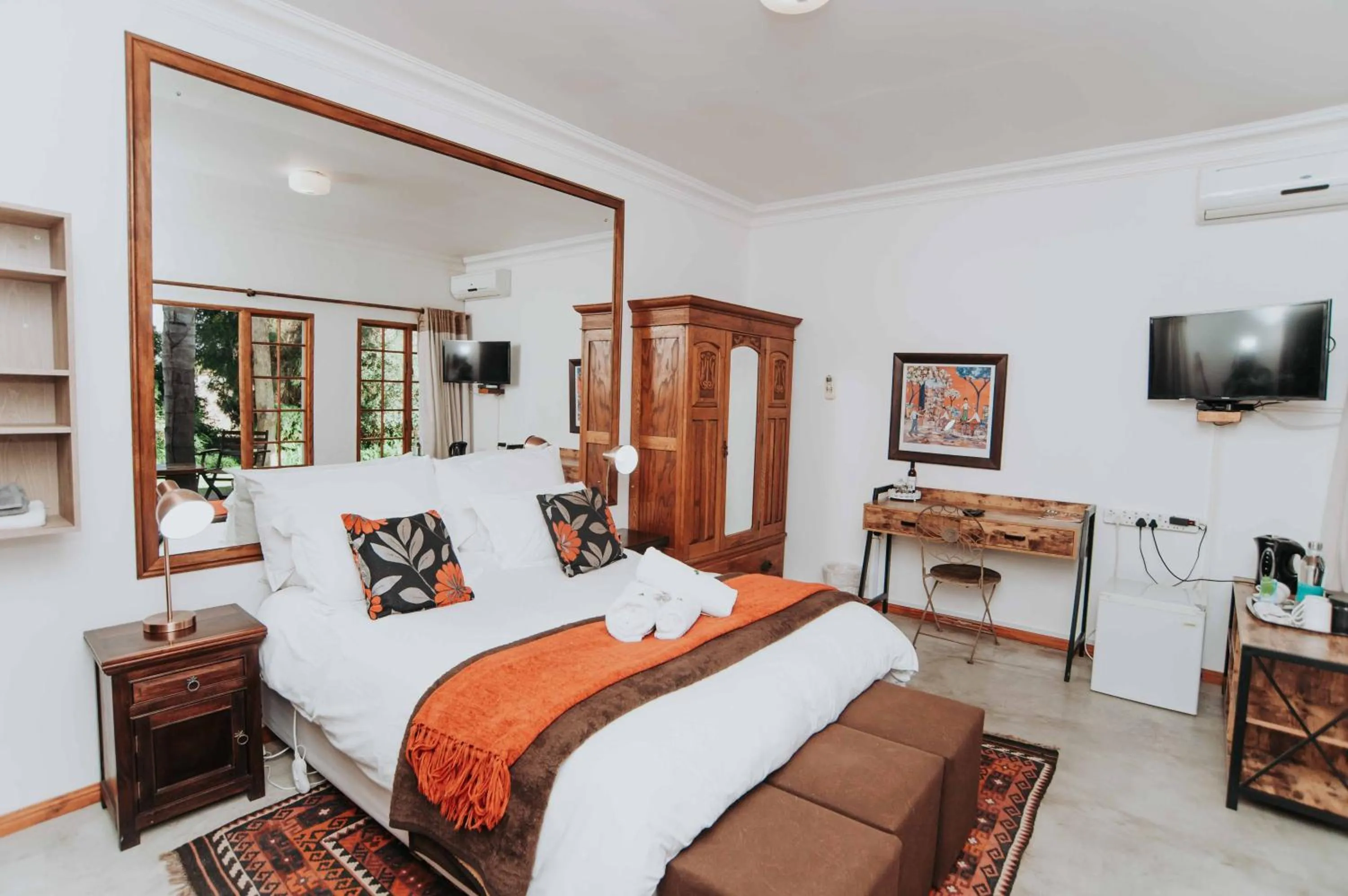 Bed in Upington African Vineyard Boutique Hotel & SPA