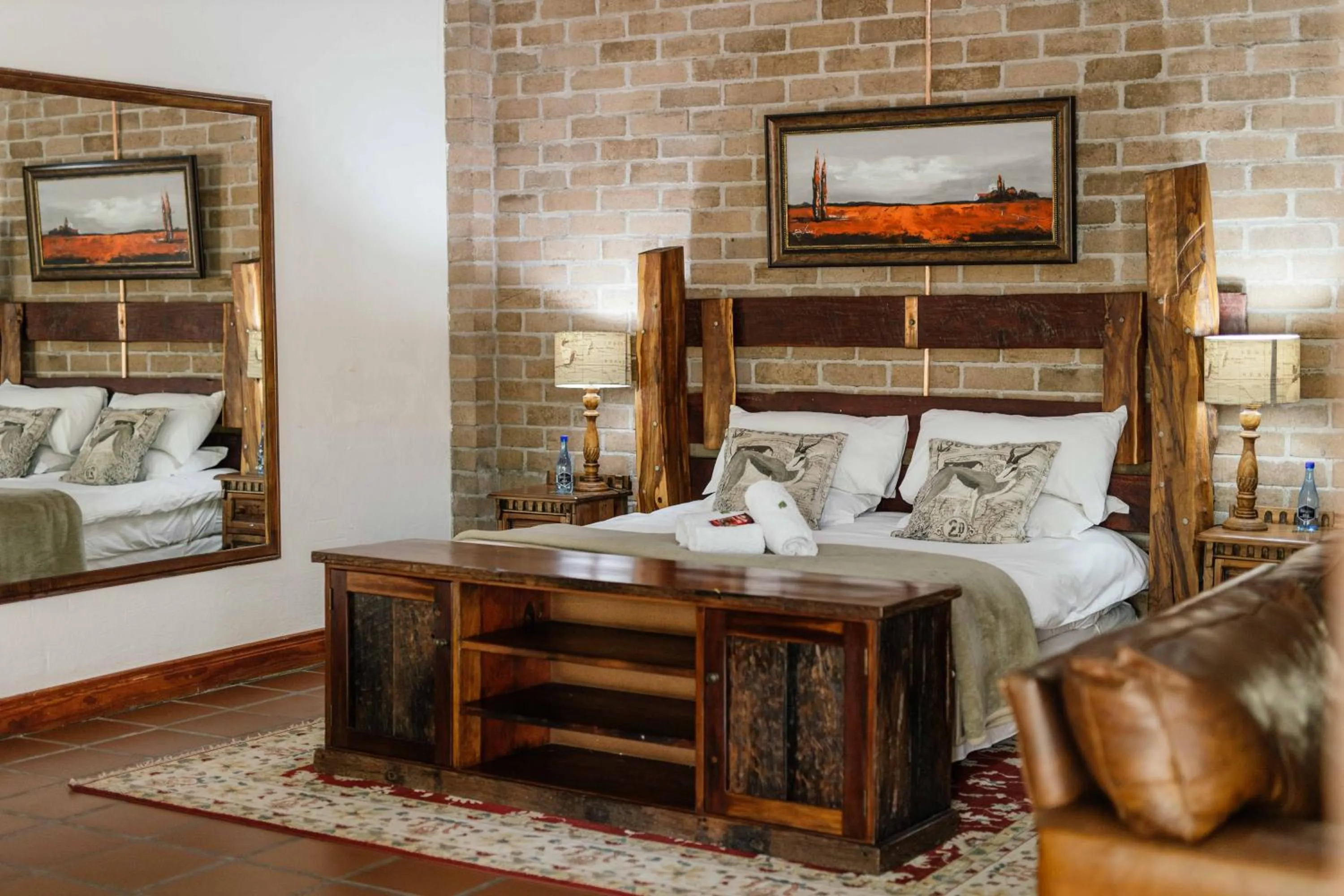 Bed in Upington African Vineyard Boutique Hotel & SPA