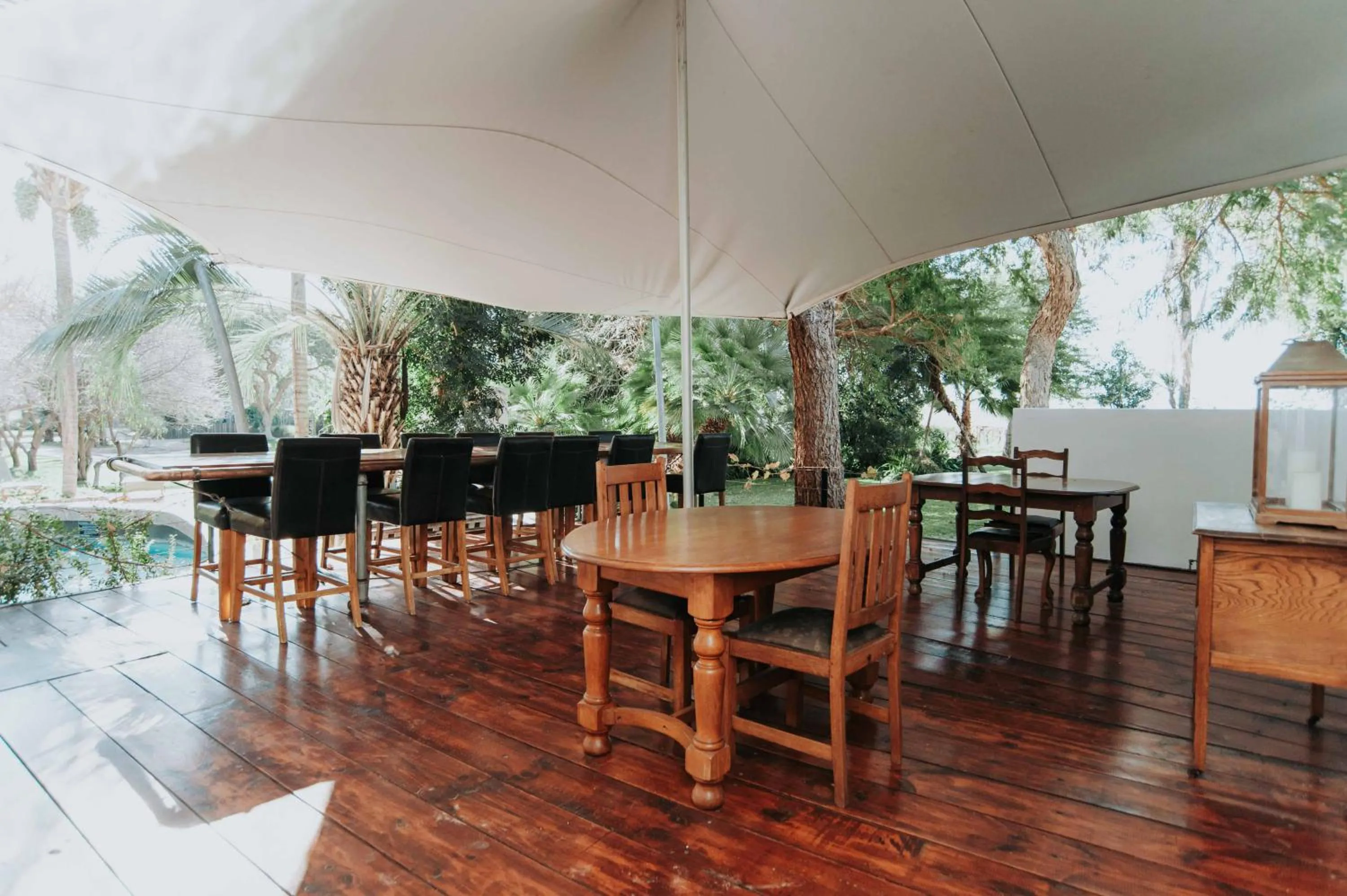 Patio in Upington African Vineyard Boutique Hotel & SPA