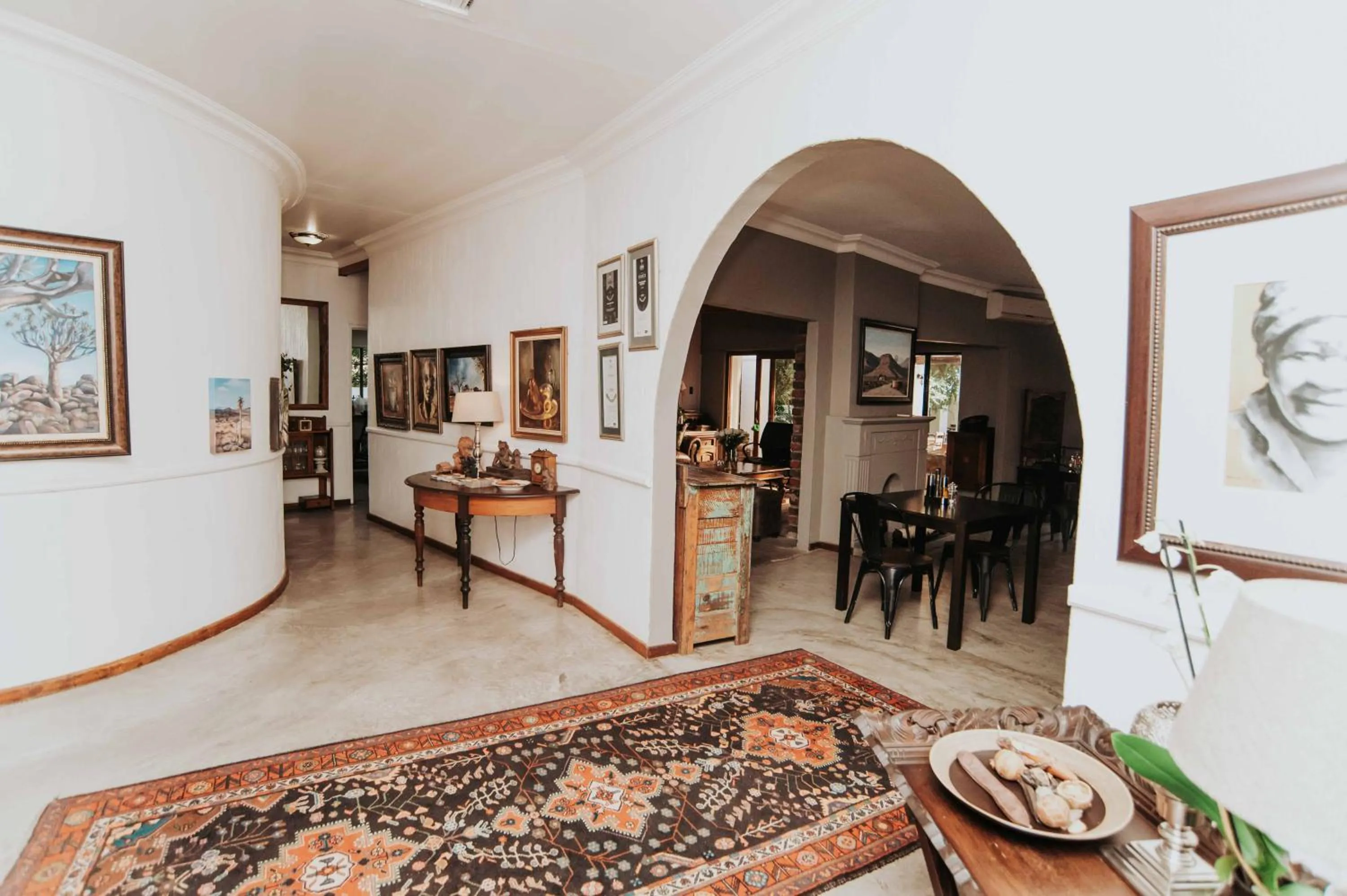 Living room in Upington African Vineyard Boutique Hotel & SPA