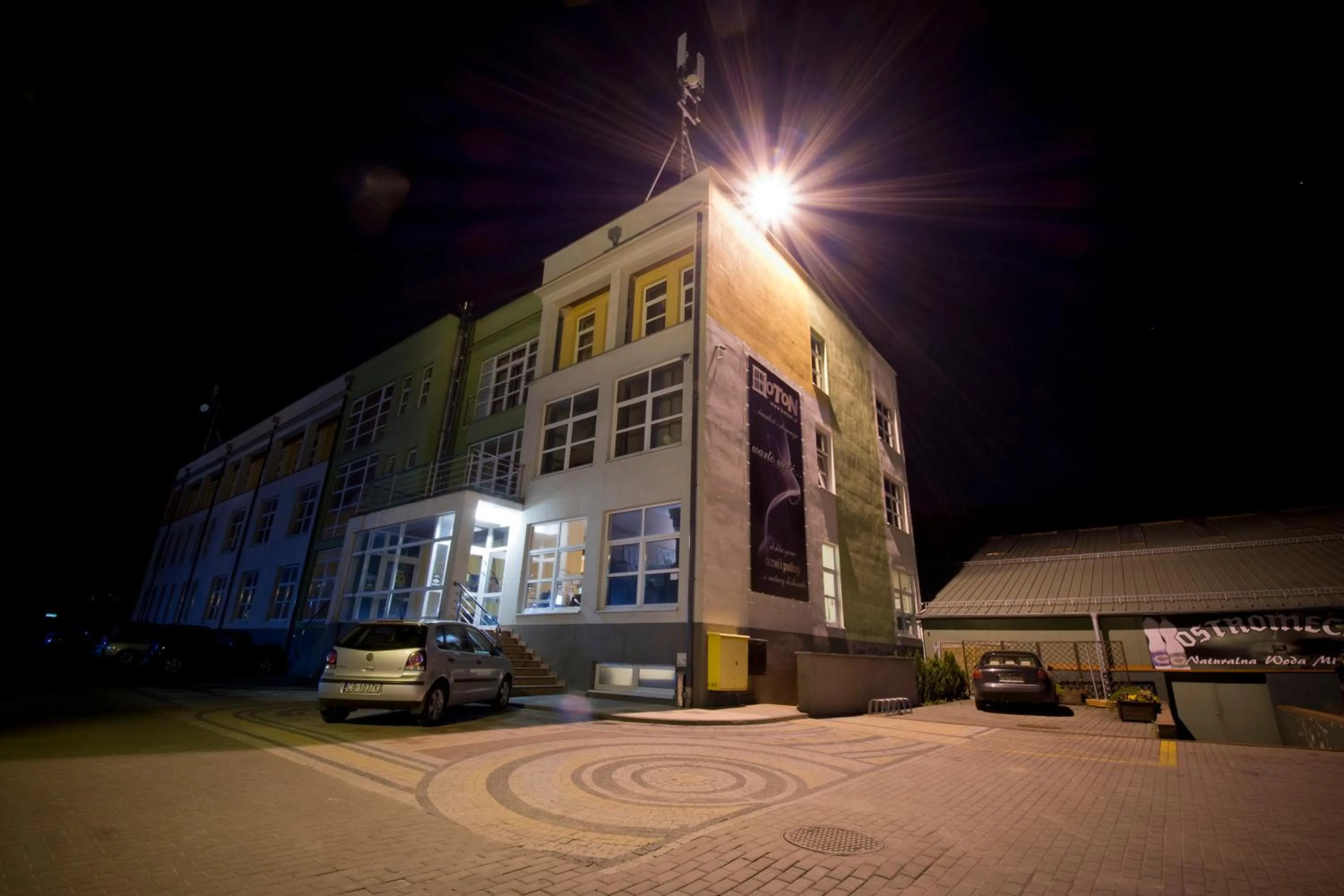 Property building in Hotel Centrum