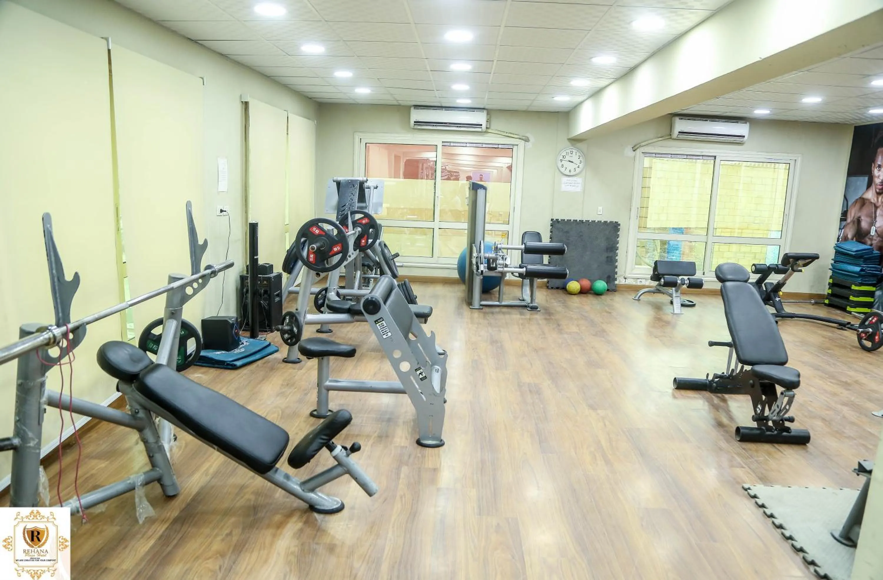 Fitness centre/facilities in Rehana Plaza Hotel
